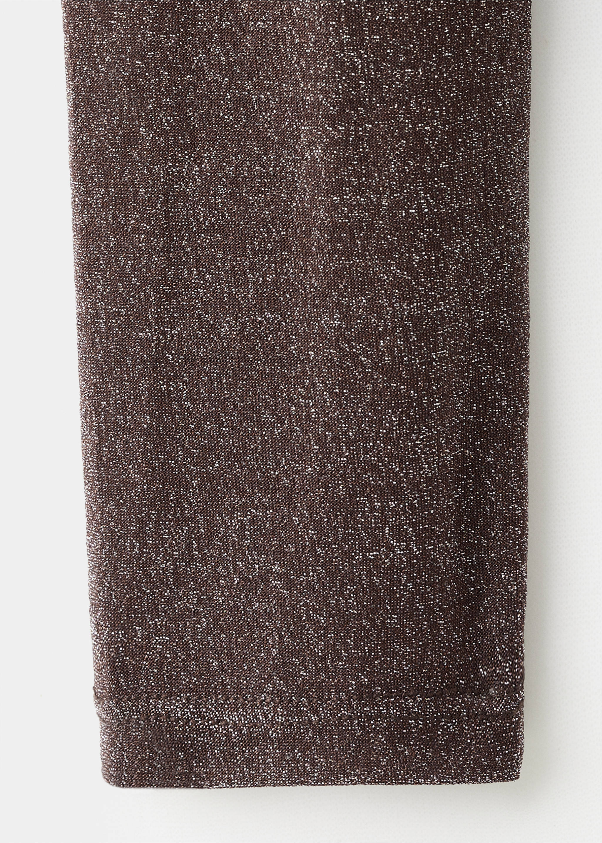 Sparkly boat-neck top - Details of the article 8, Burgundy. Ref: 17049108-00.