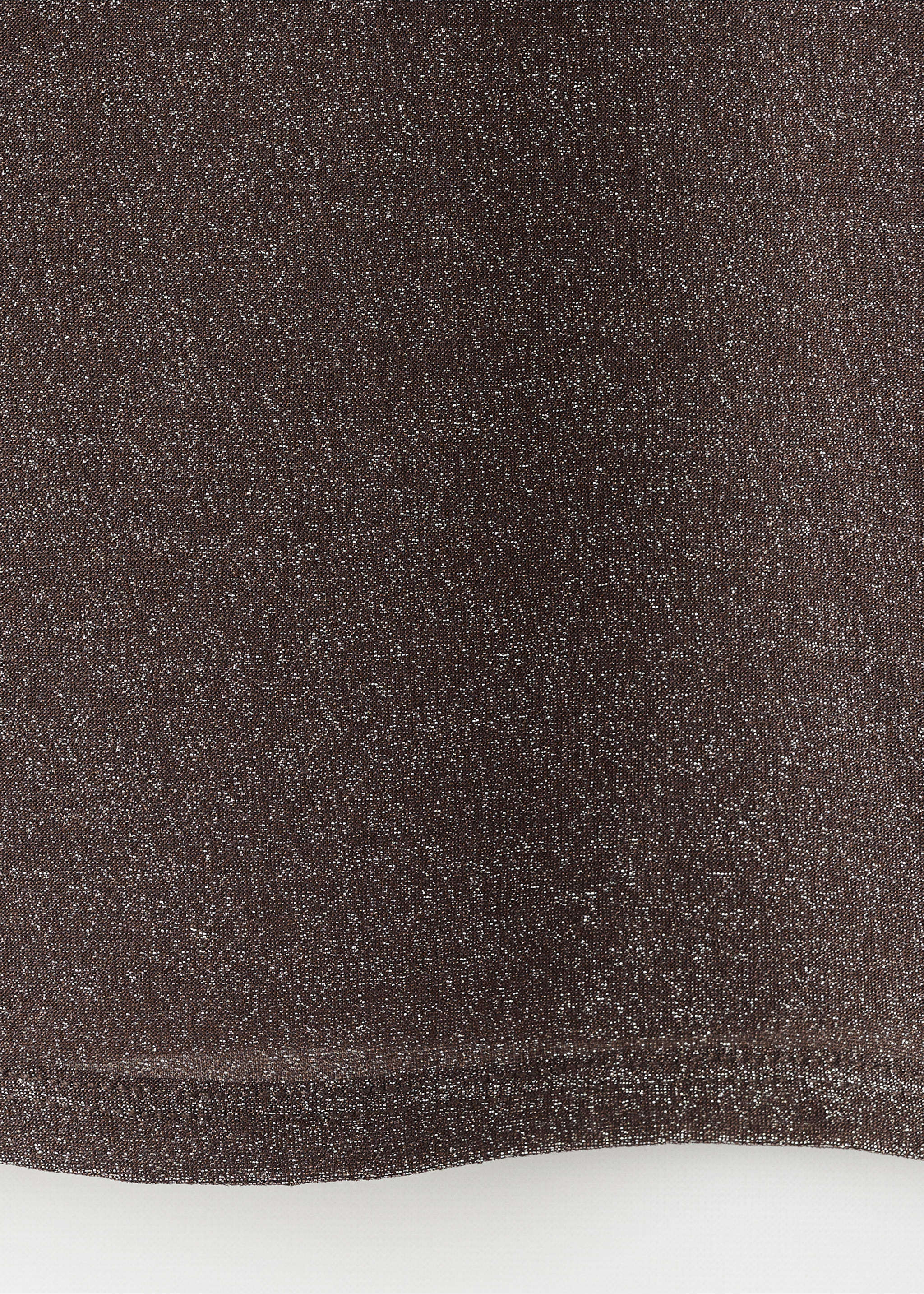 Sparkly boat-neck top - Details of the article 0, Burgundy. Ref: 17049108-00.