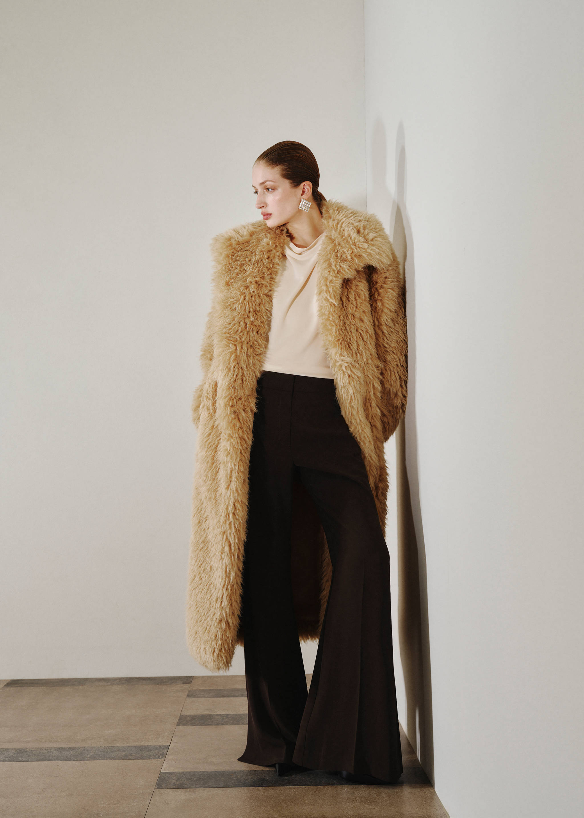Pantalon flare ouvertures - Plan général