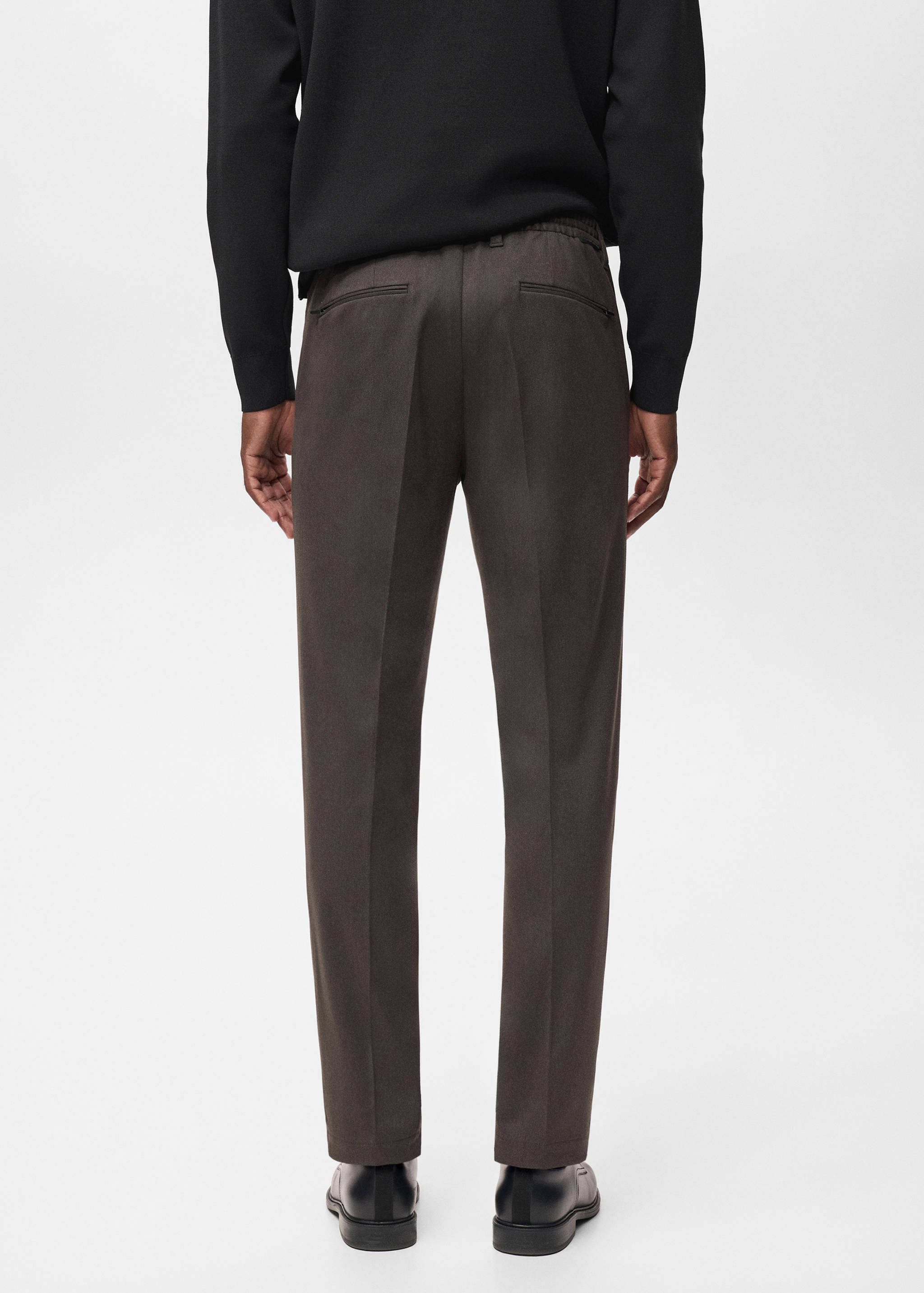 Pantalon flanelle slim-fit Thermolite® - Verso de l’article