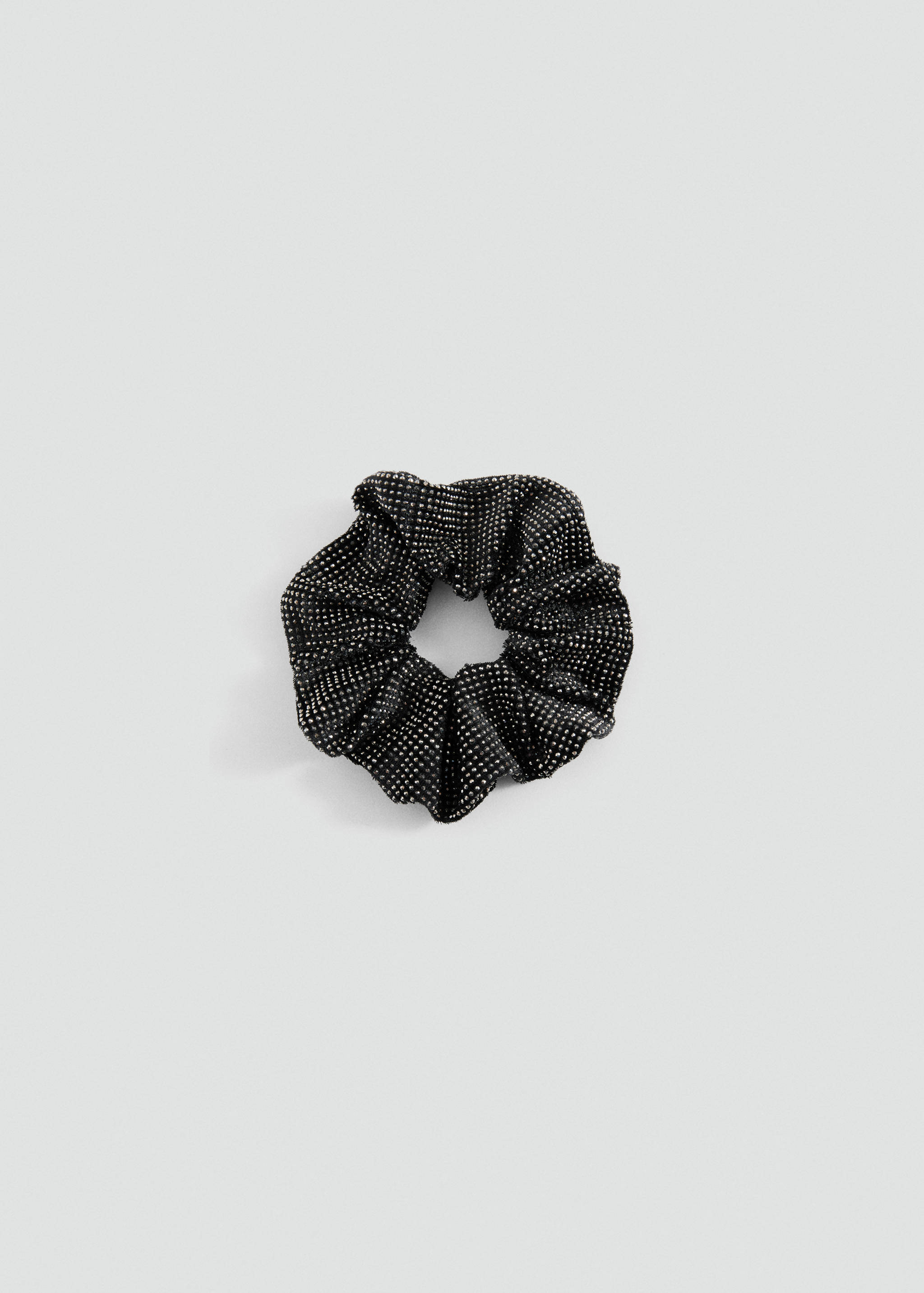 Sparkly scrunchie with rhinestones - Article without model