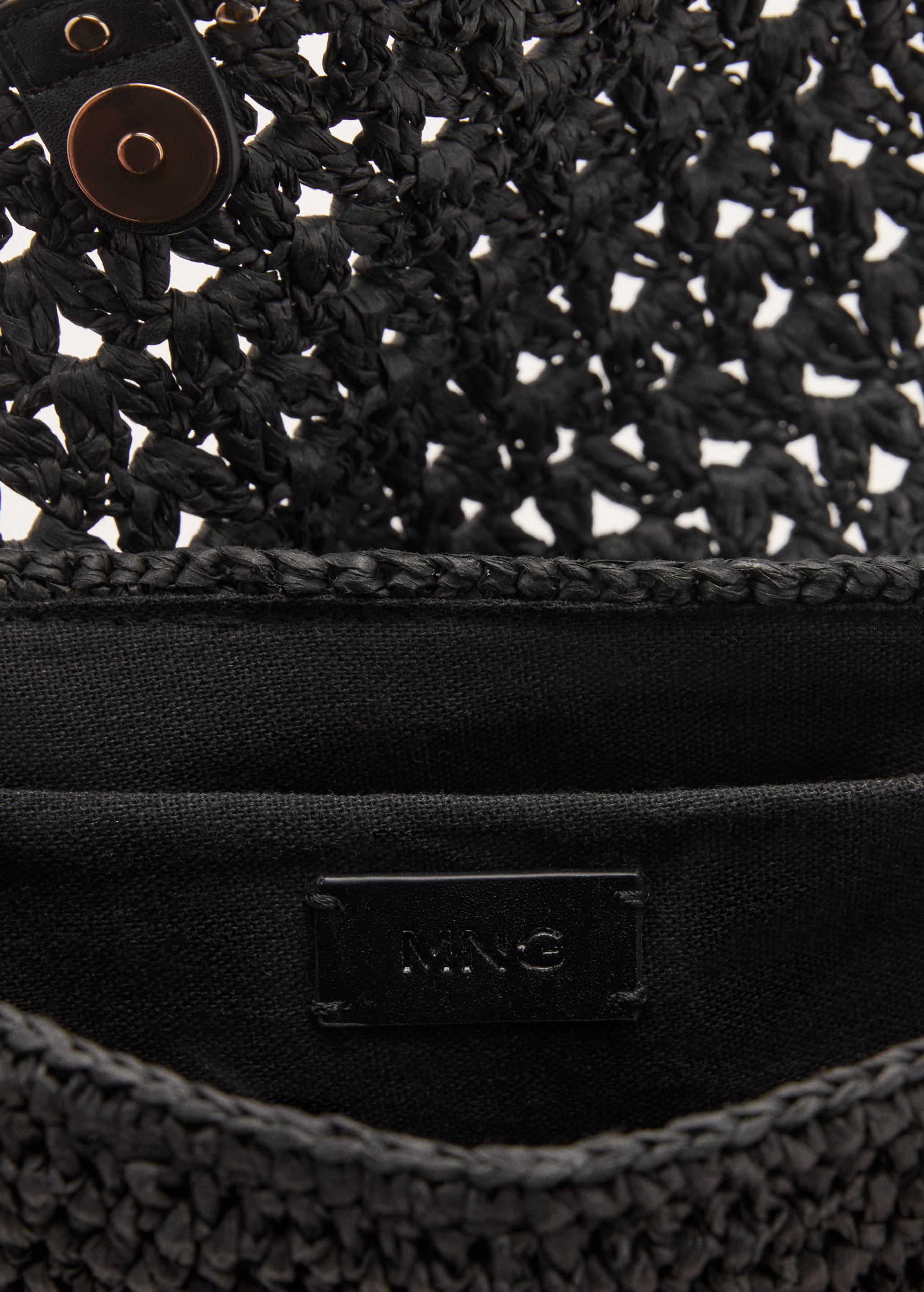 Sac bandoulière fibre naturelle à clous - Détail de l'article 3