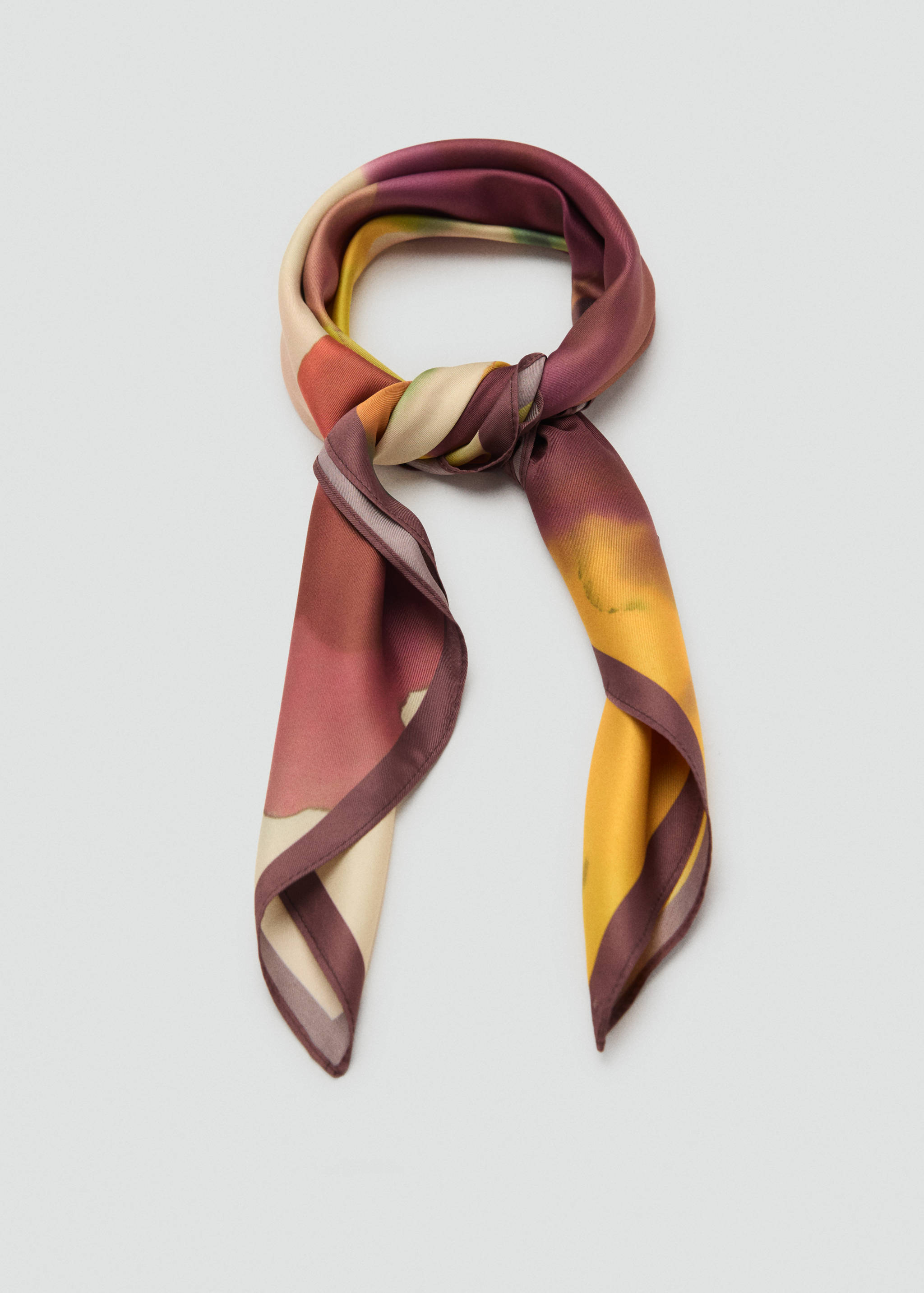 Sjaal met bloemenprint - Detail van het artikel 1