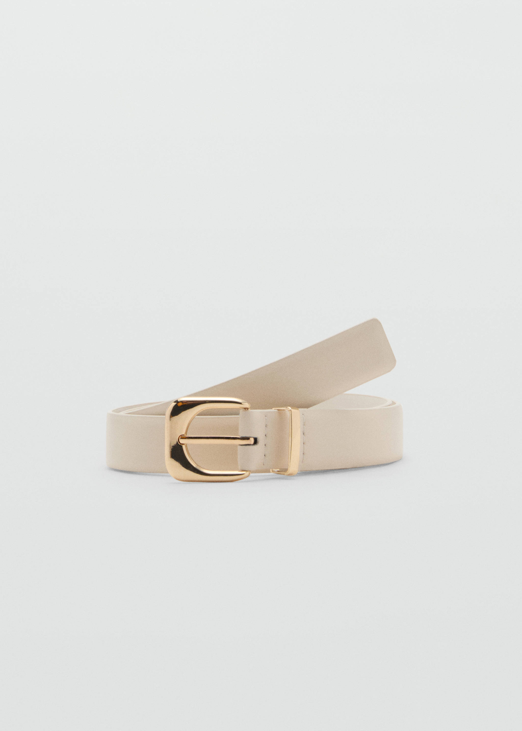 Ceinture simili-cuir boucle - Article sans modèle