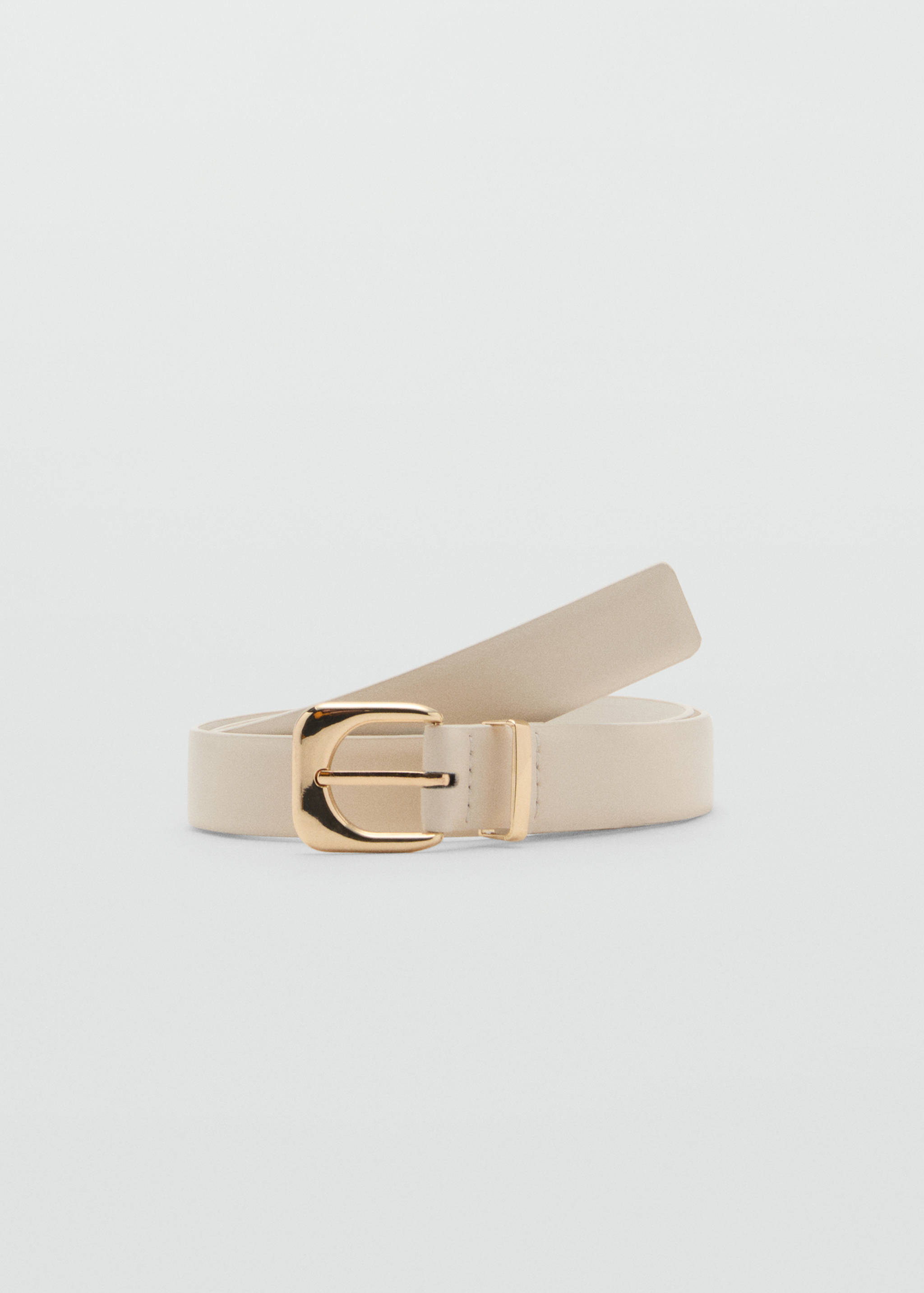 Ceinture simili-cuir boucle - Article sans modèle