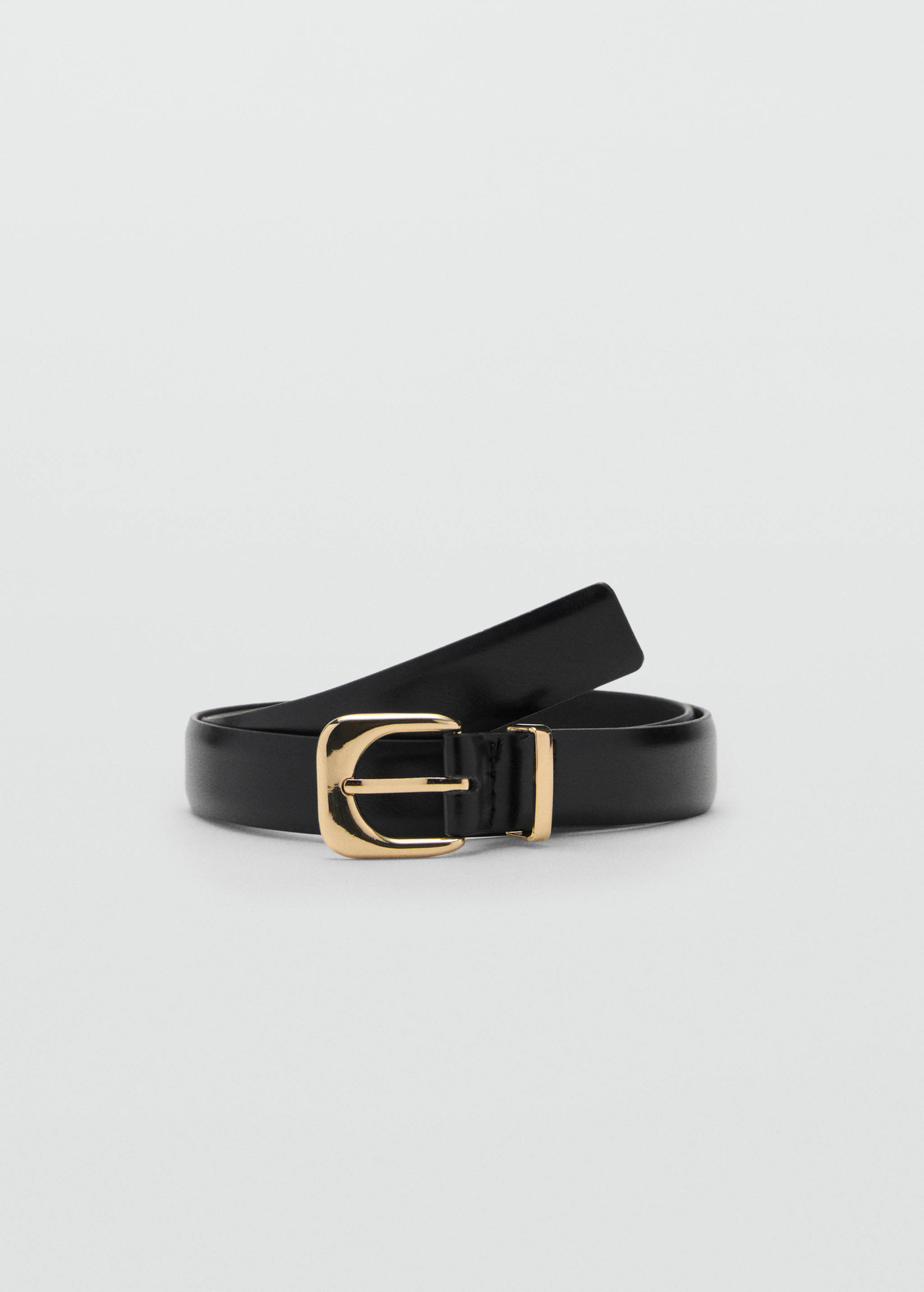 Ceinture simili-cuir boucle - Article sans modèle