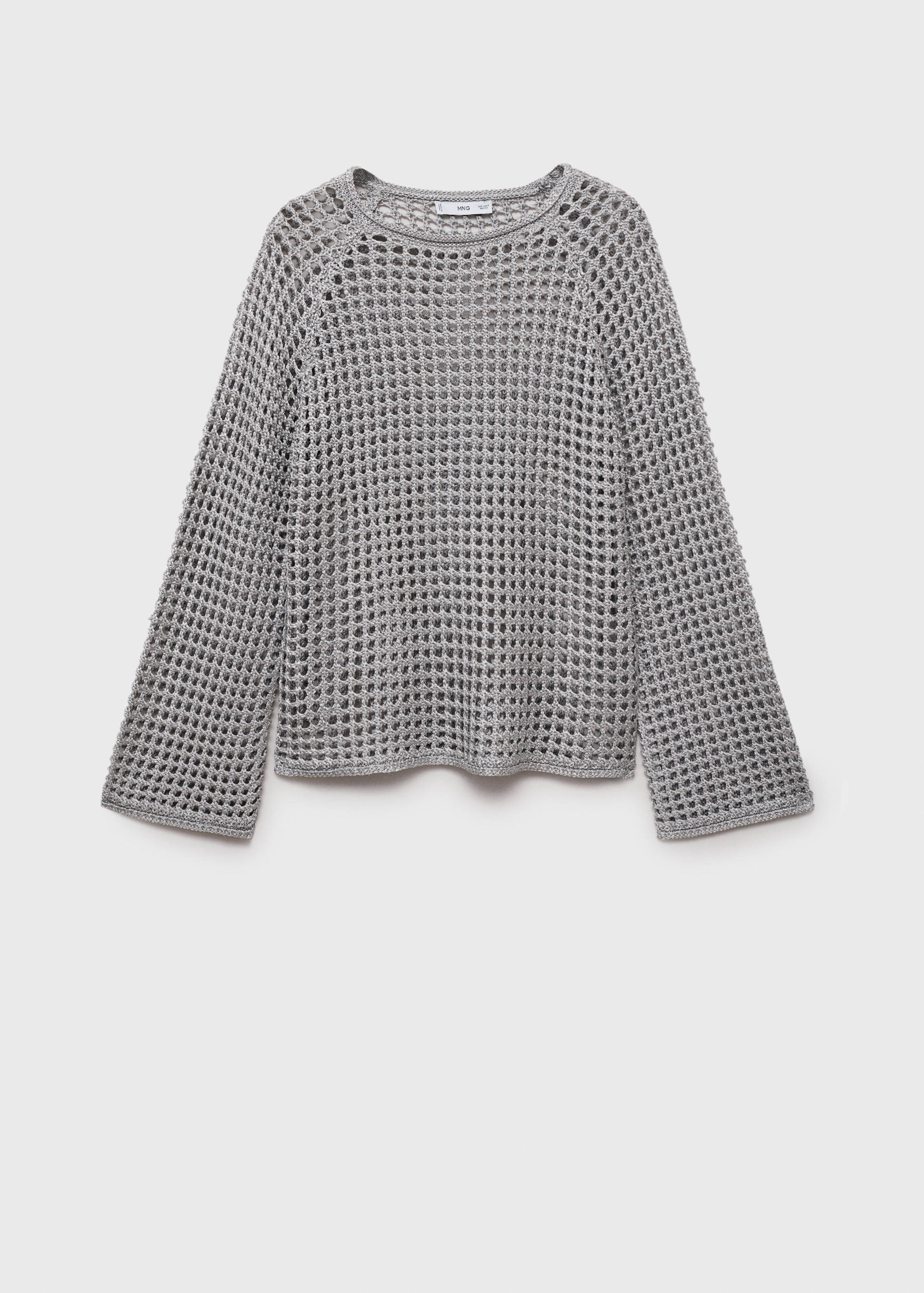 Crochet trui met lange mouwen - Artikel zonder model