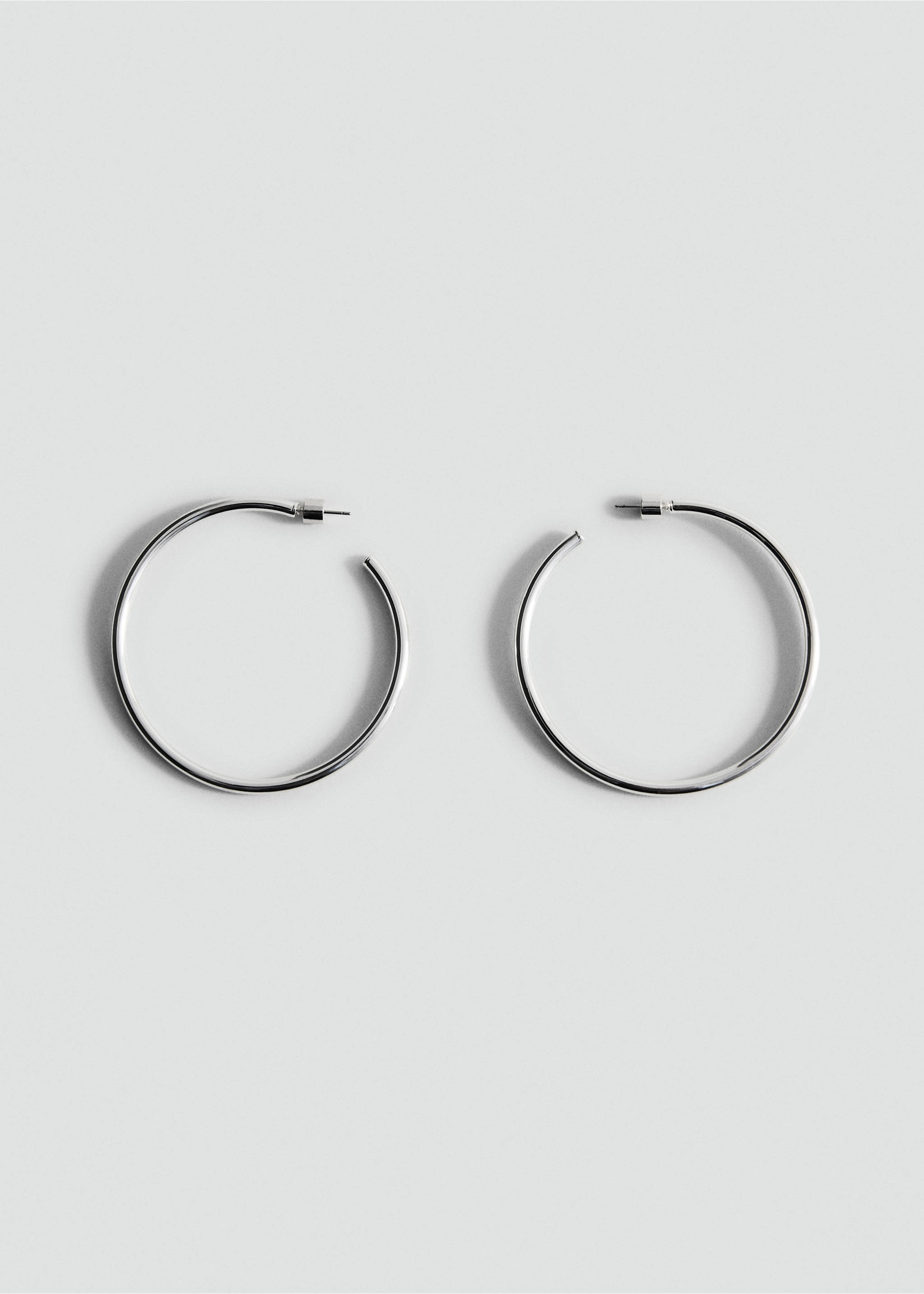 Hoop earrings - Article without model, Silver. Ref: 17051137-00.