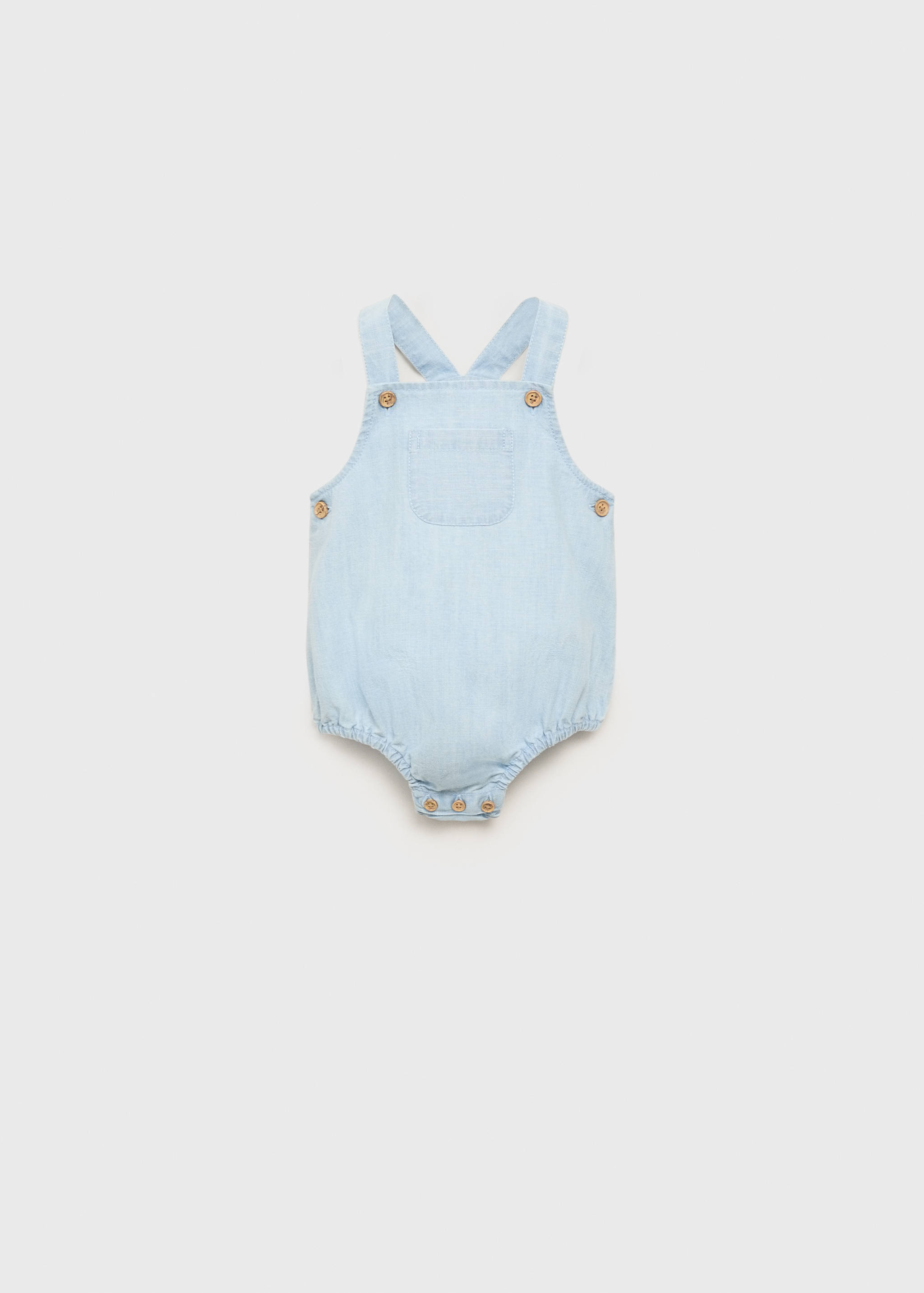 Short denim romper - Article without model