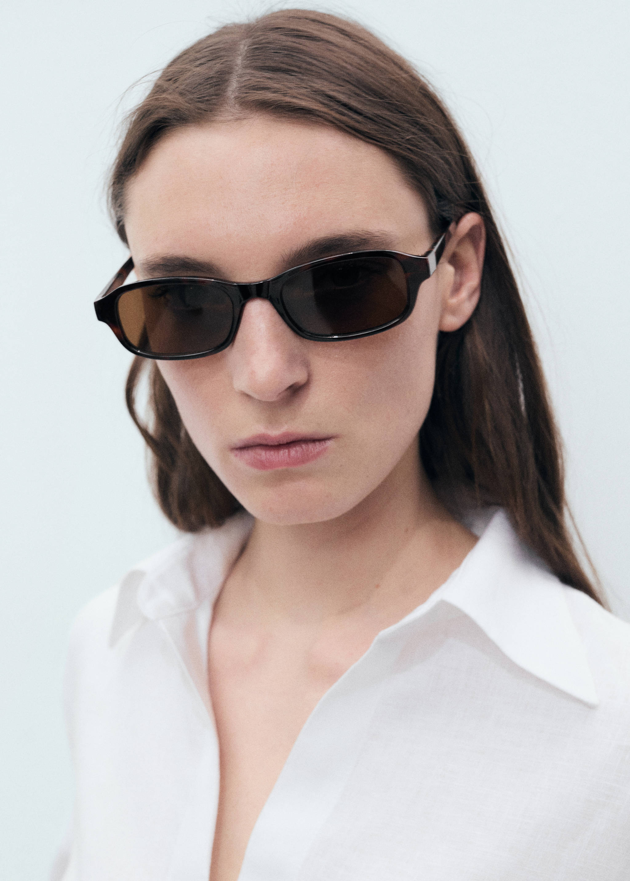 Linen oversized shirt - Details of the article 1
