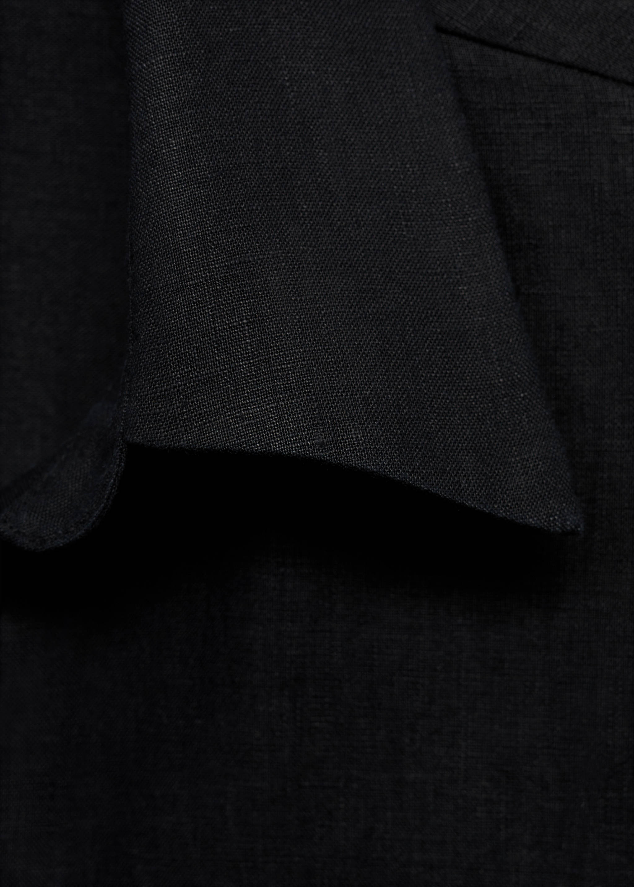 Oversized-Leinenhemd - Detail des Artikels 8