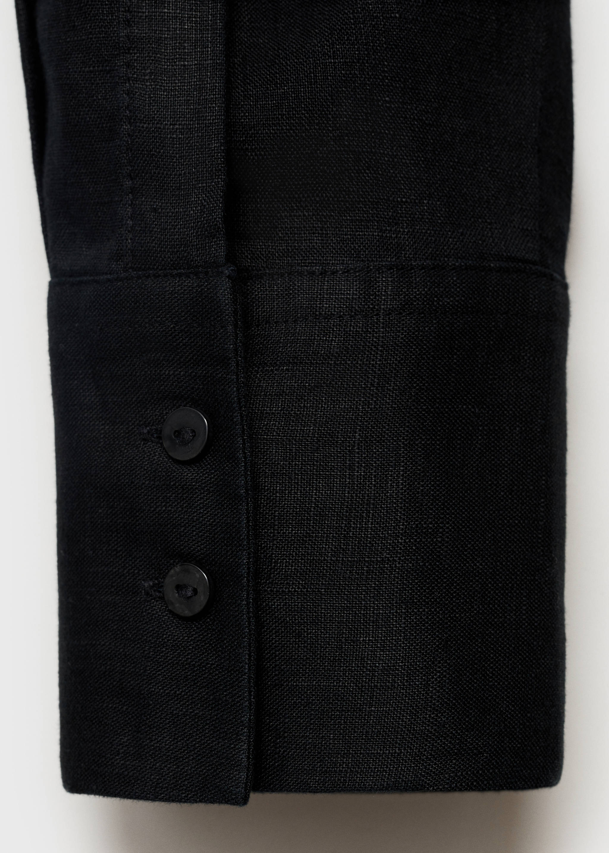 Oversized-Leinenhemd - Detail des Artikels 0