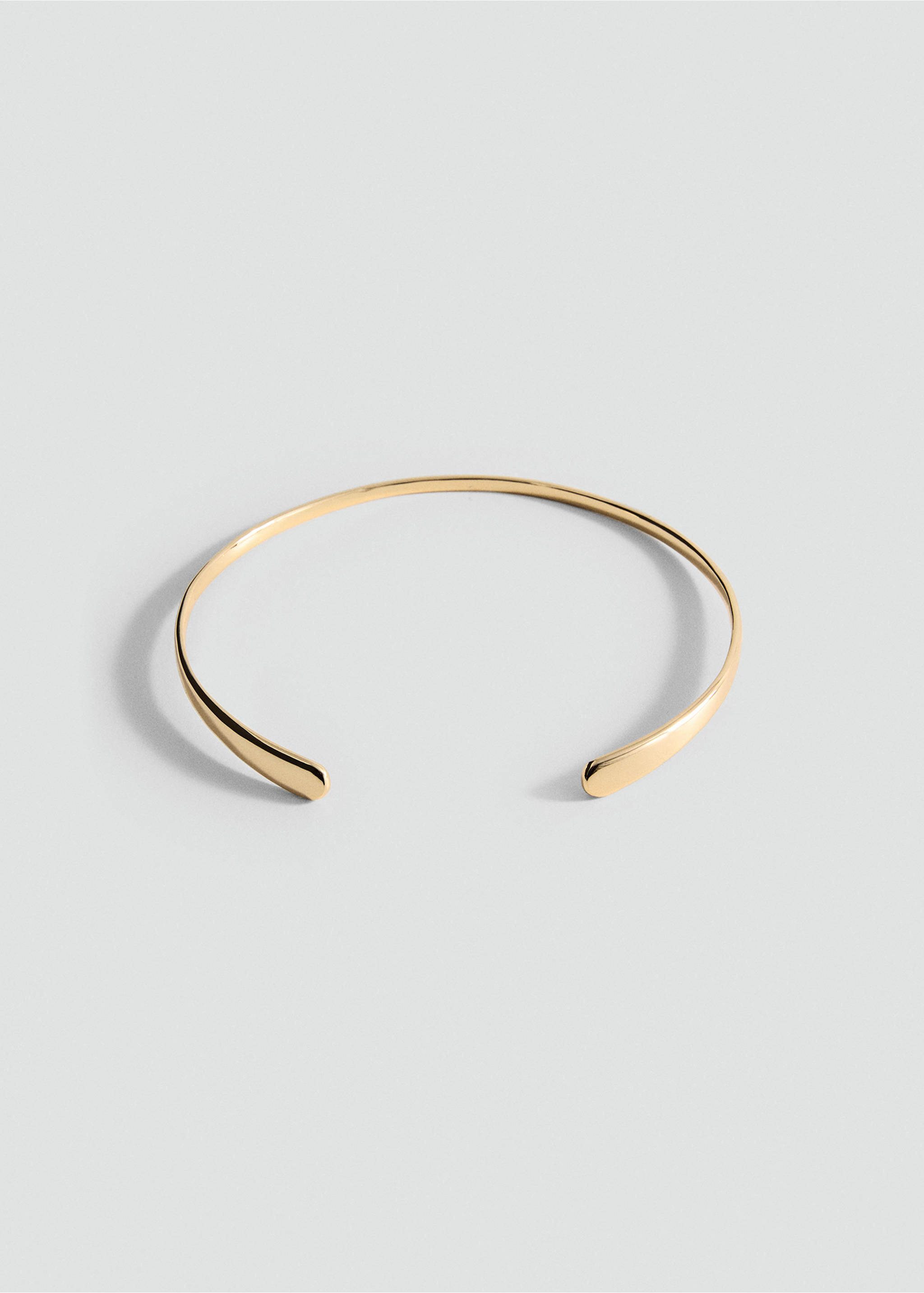 Collar choker rígido - Artículo sin modelo, Oro. Ref: 17051150-00.