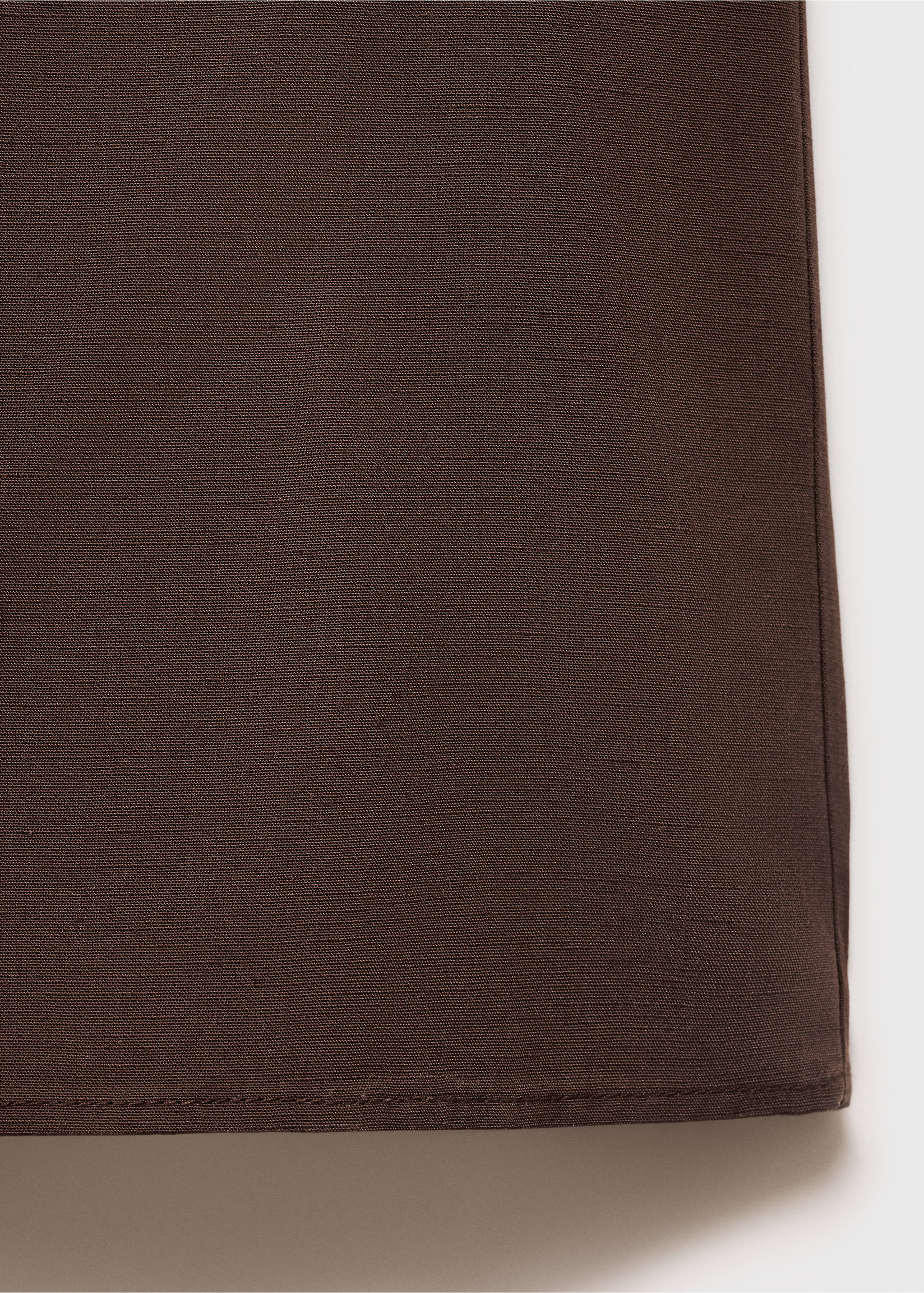 Pantalon de tailleur droit - Détail de l'article 0, Marron. Ref: 17051153-00.