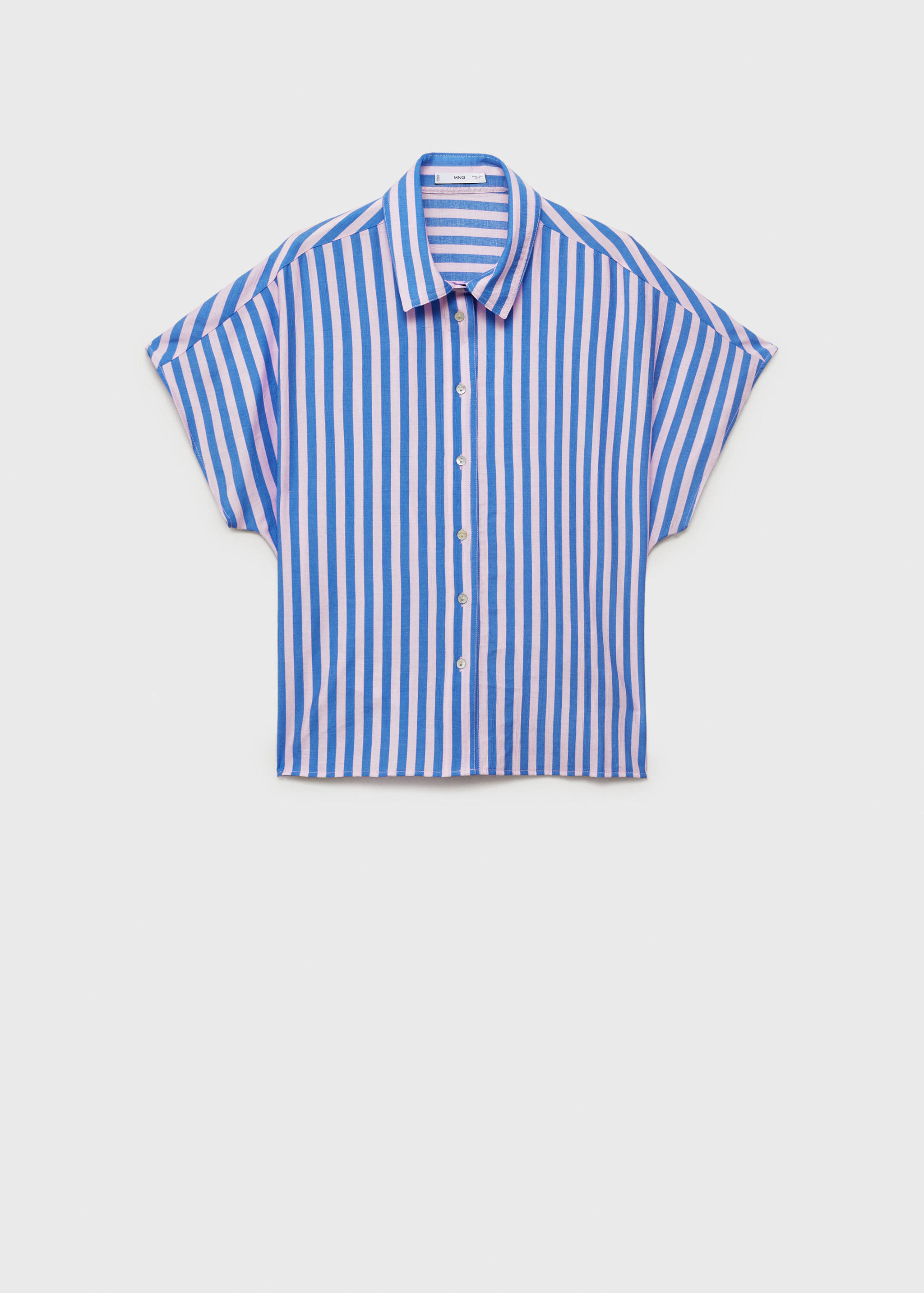 Short sleeve striped shirt - Article without model