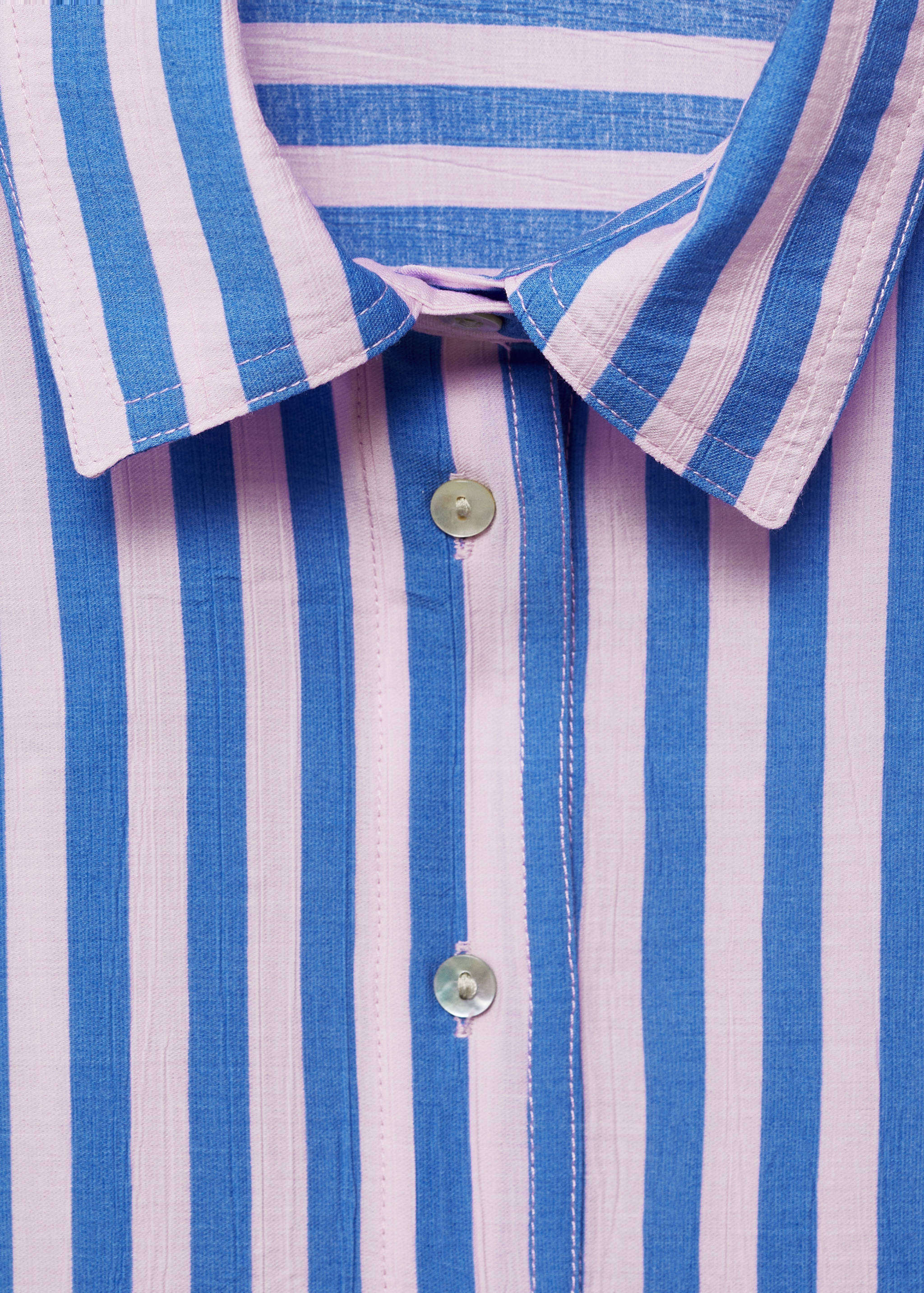 Short sleeve striped shirt - Details of the article 0