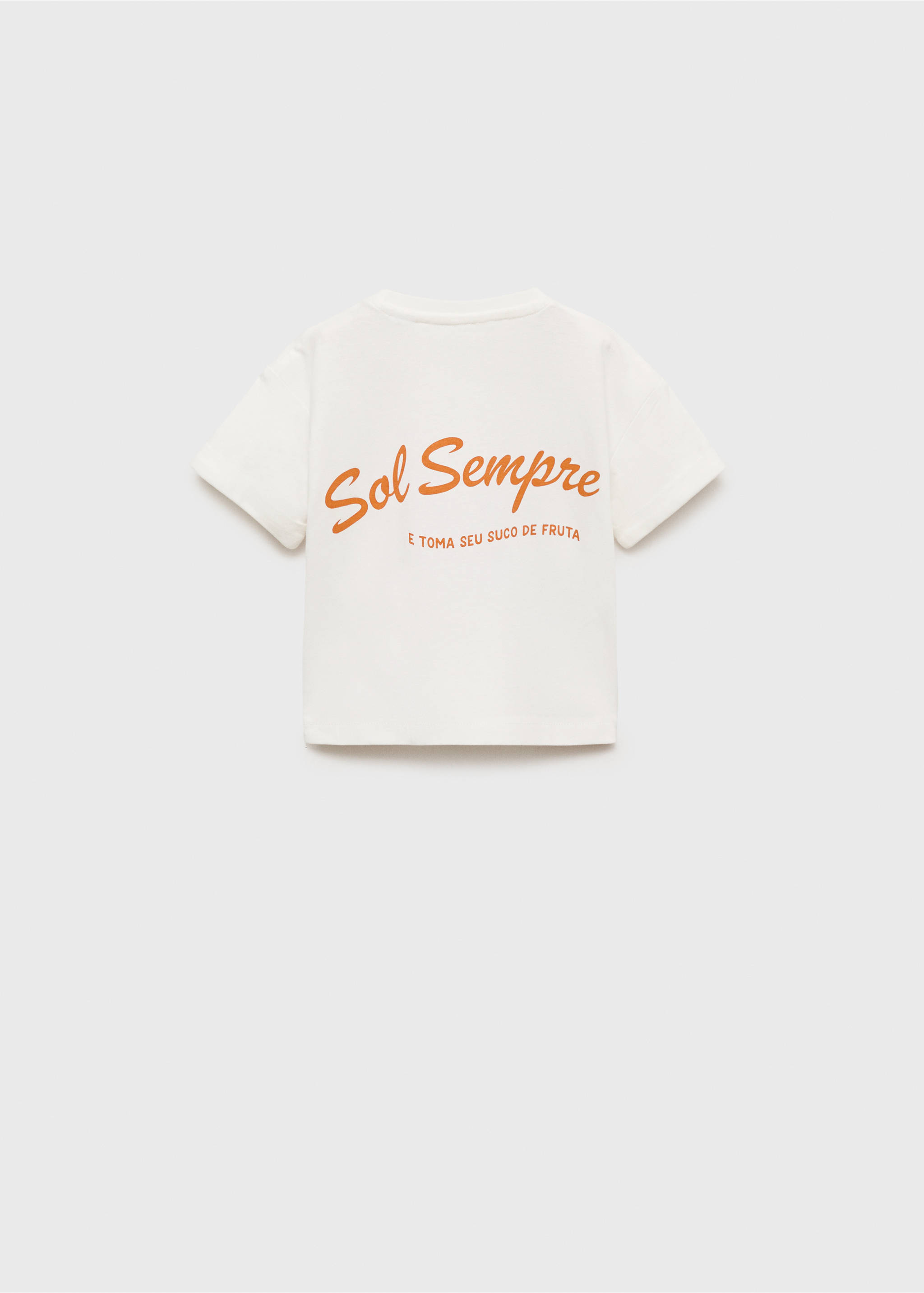 Tropical print T-shirt - Reverse of the article, Off White. Ref: 17051166-00.