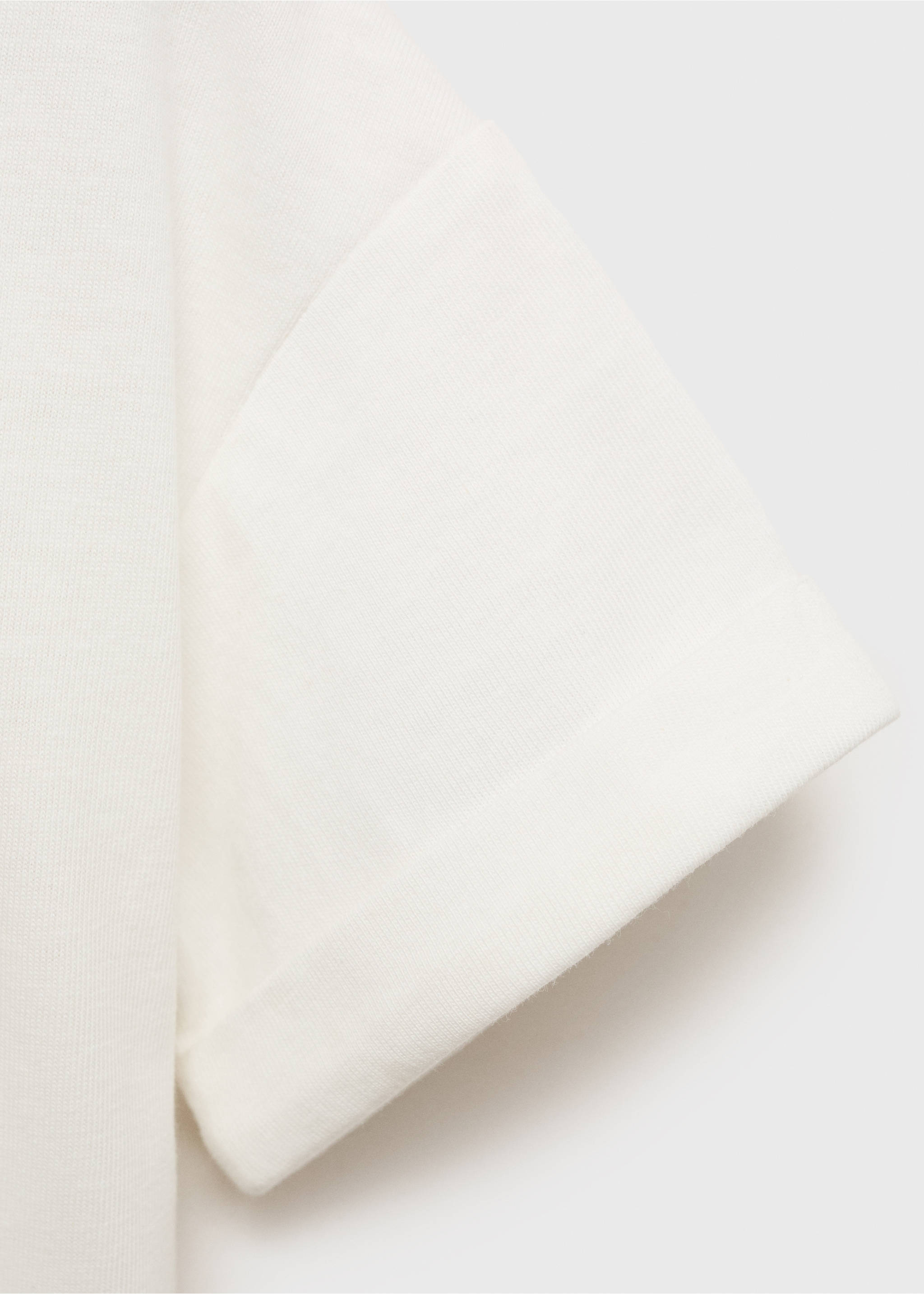 Tropical print T-shirt - Details of the article 0, Off White. Ref: 17051166-00.
