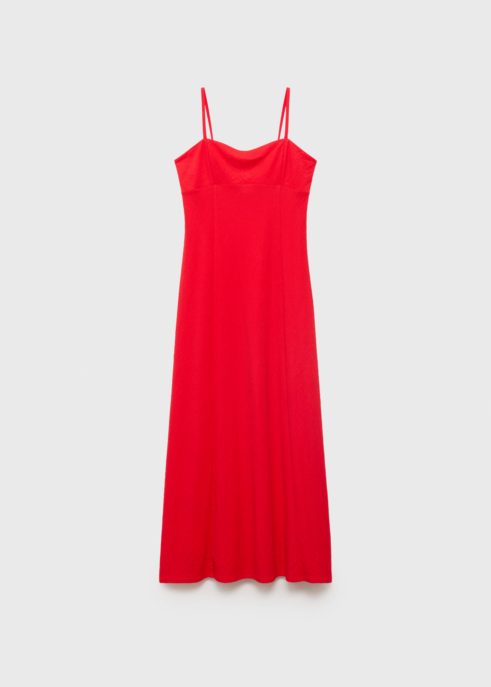 Vestido midi lazo espalda - Artículo sin modelo