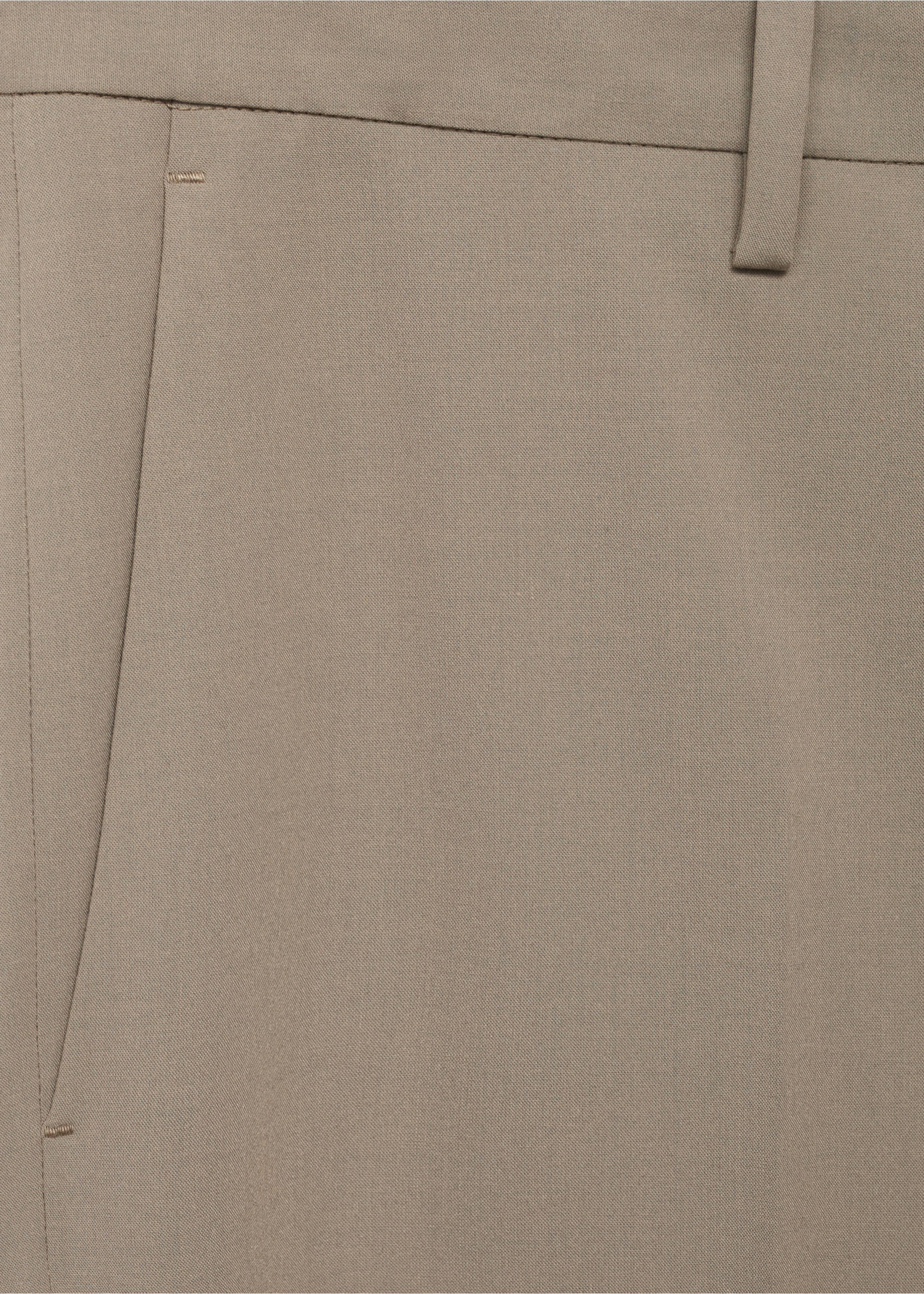Pantalons vestit Milan slim fit - Detall de l'article 0, Gris visó. Ref: 17051184-00.