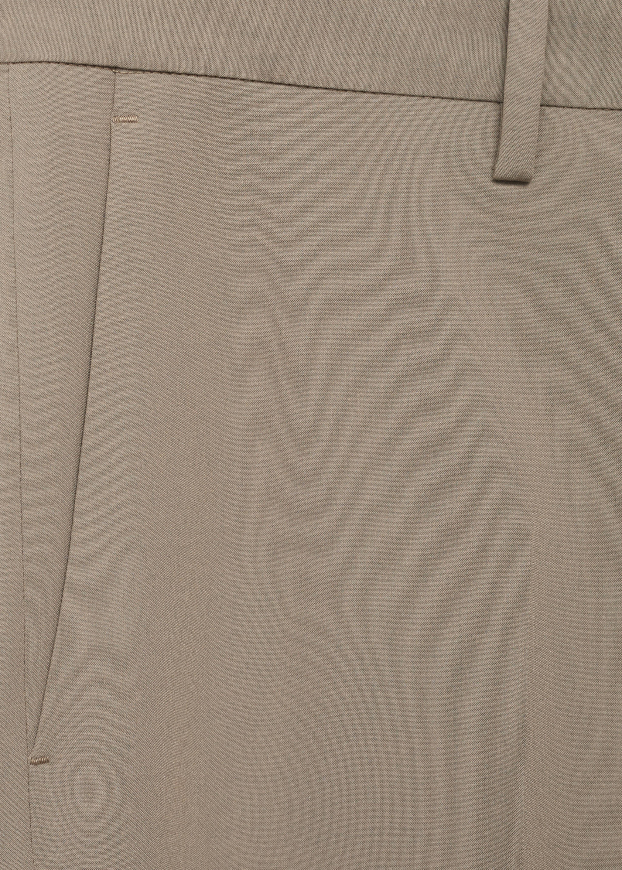 Milan slim-fit suit trousers - Details of the article 0