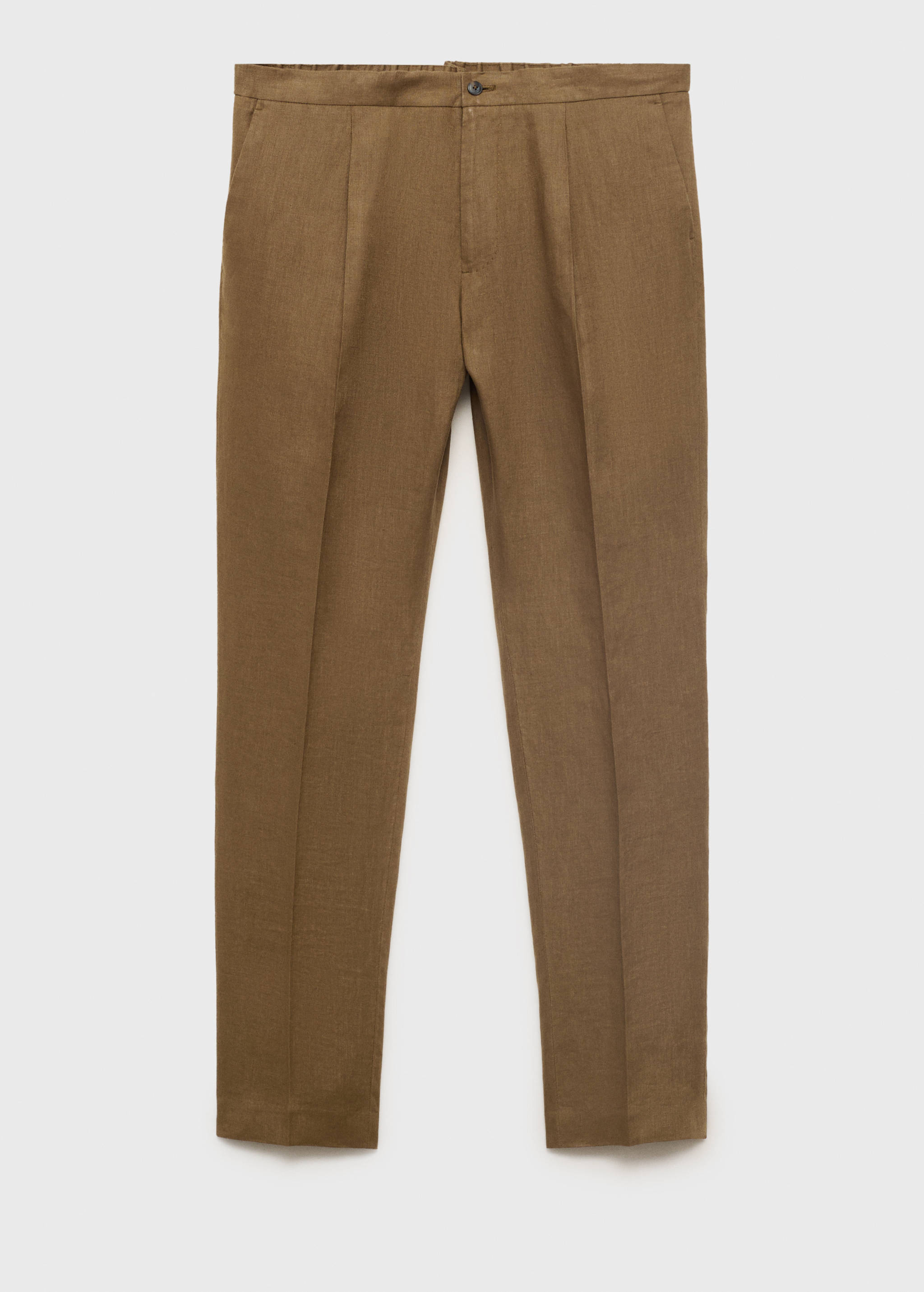 Salerno 100% linen slim fit suit trousers - Article without model