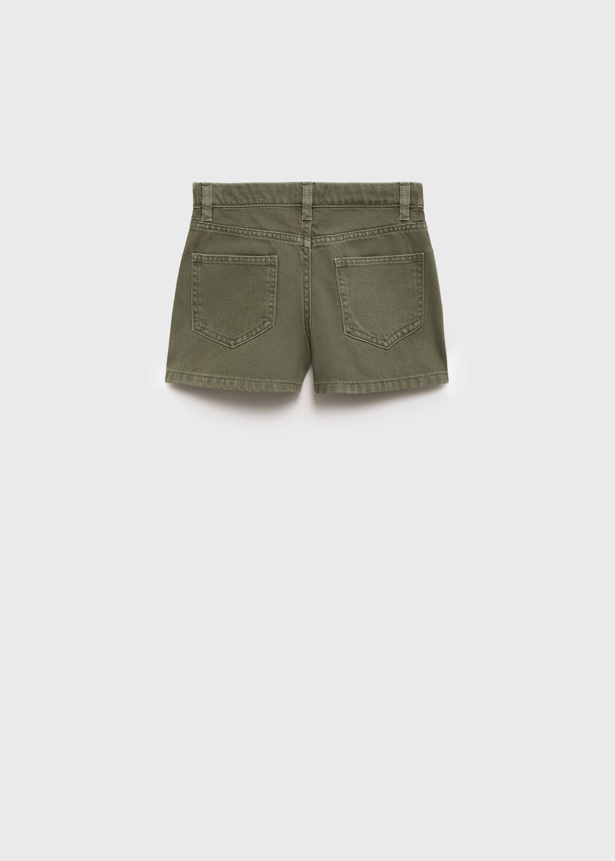 Shorts mit Nahtdetails - Rückseite des Artikels