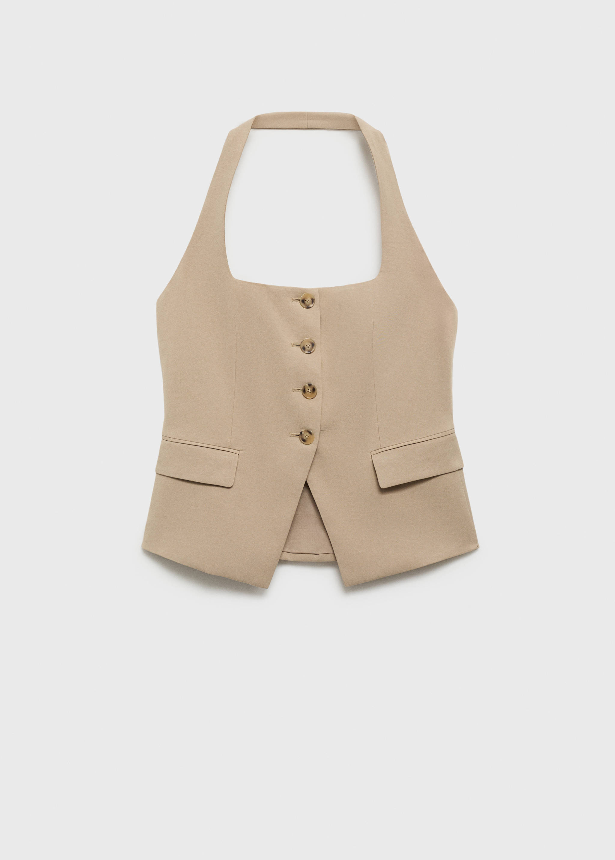 Gilet completo misto lino - Articolo senza modello