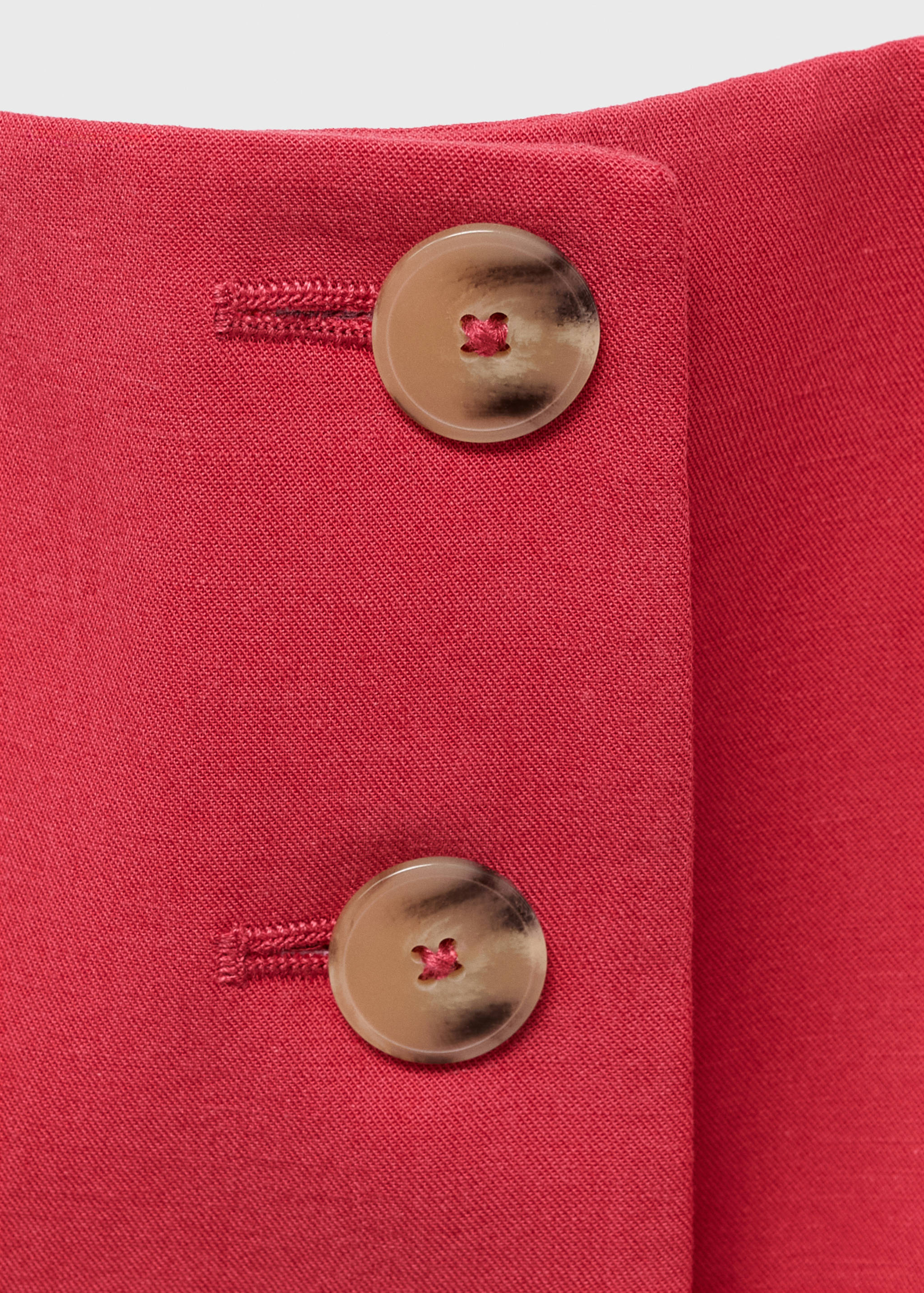 Gilet de costume lin mélangé - Détail de l'article 8