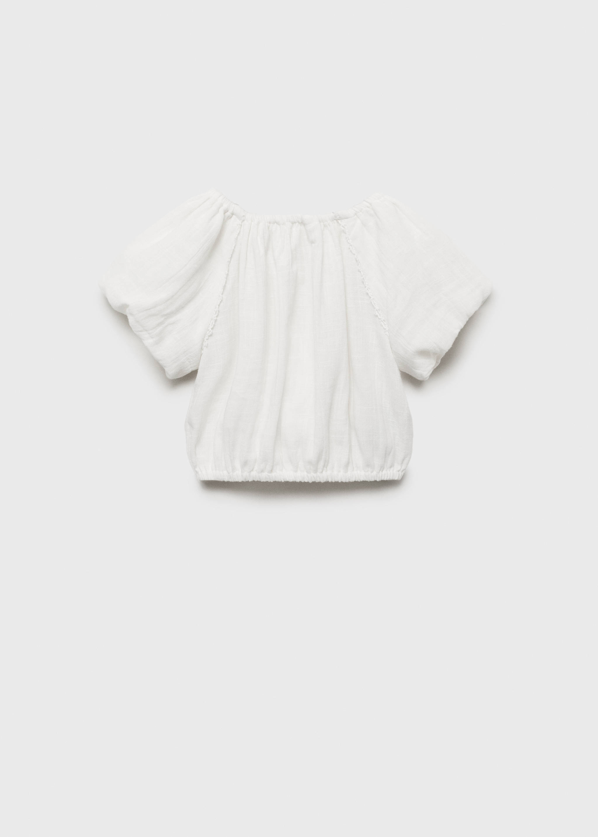 Blouse manches bouffantes - Verso de l’article