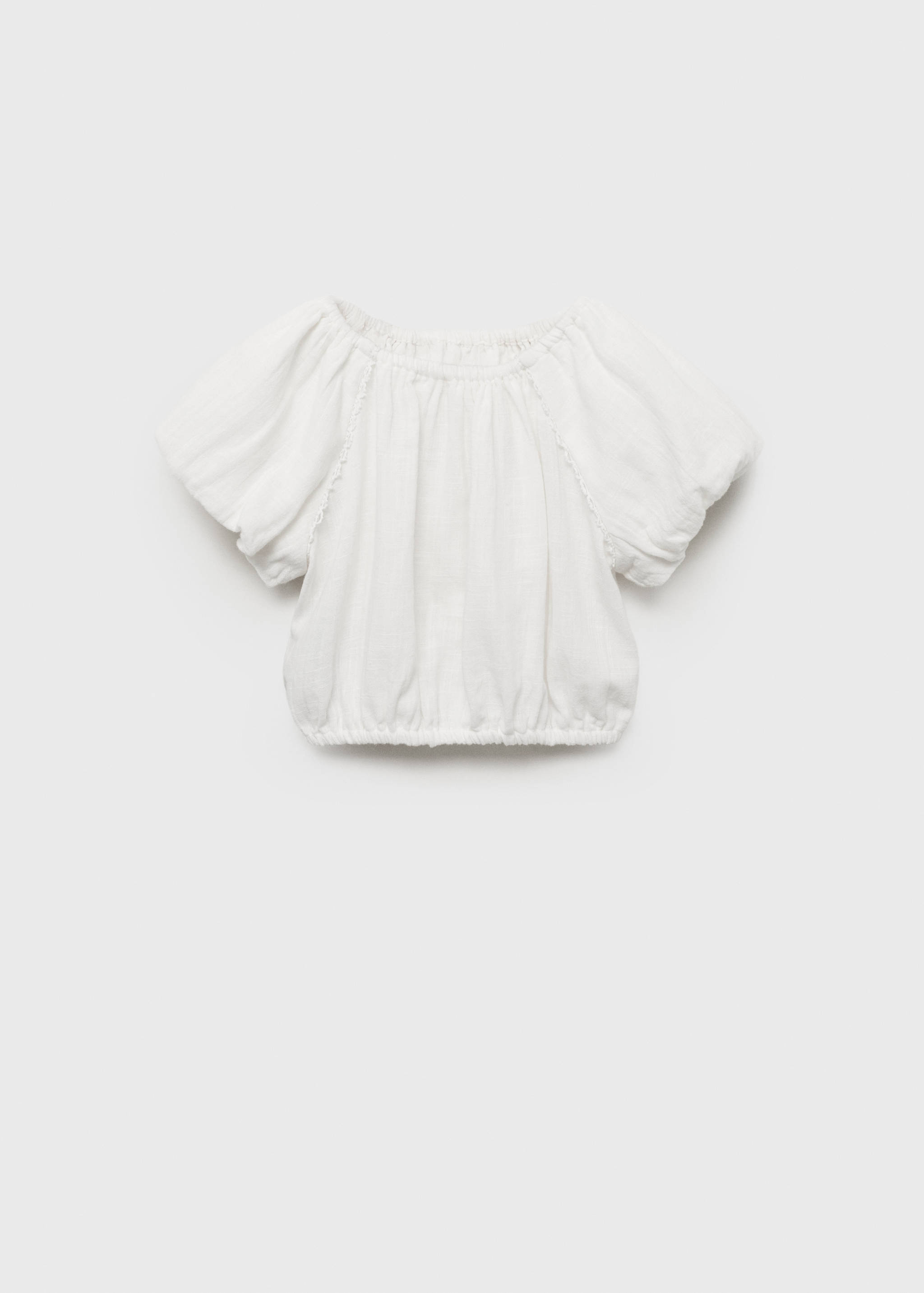 Blouse manches bouffantes - Article sans modèle