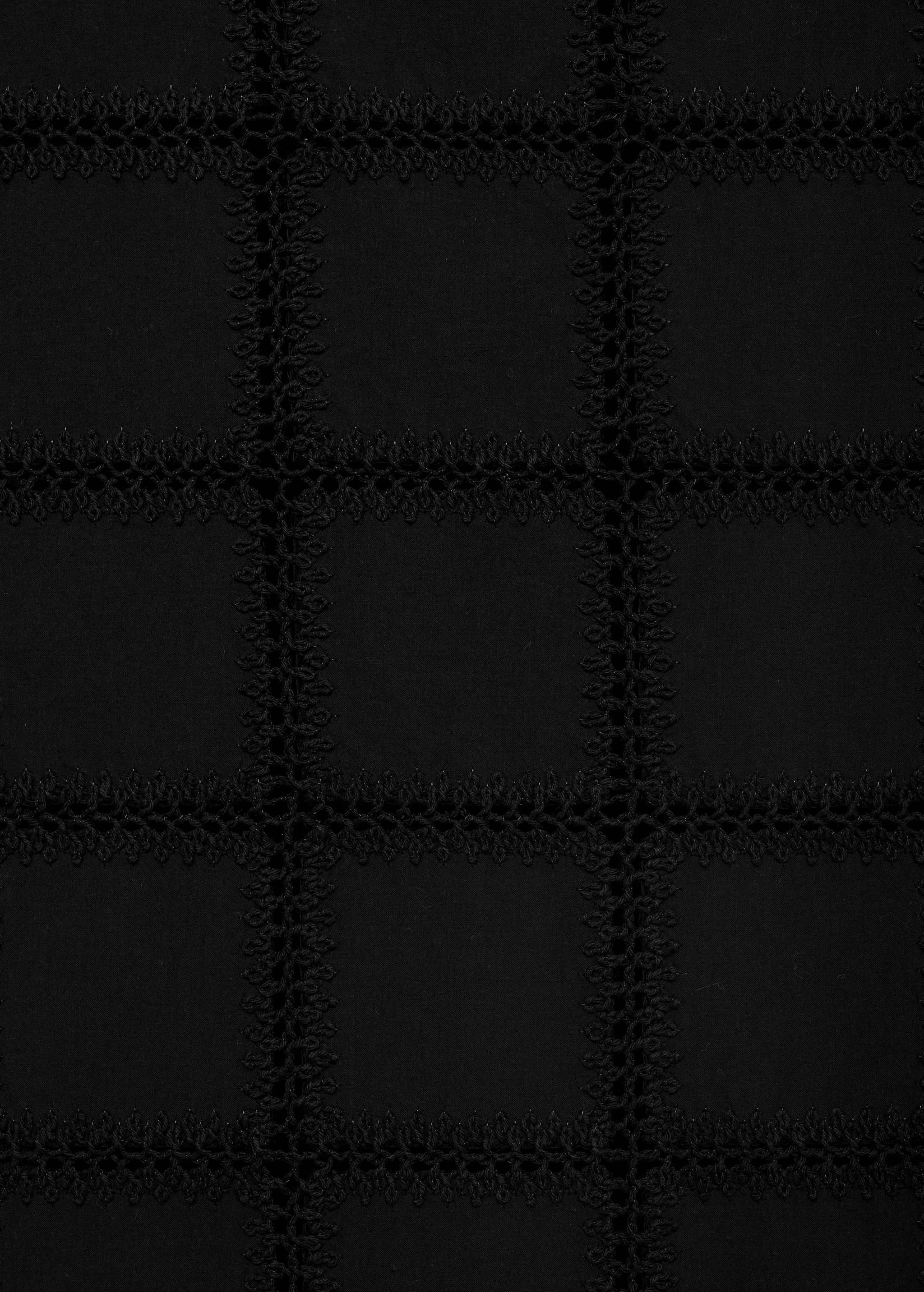 T-shirt met geborduurde details - Detail van het artikel 0