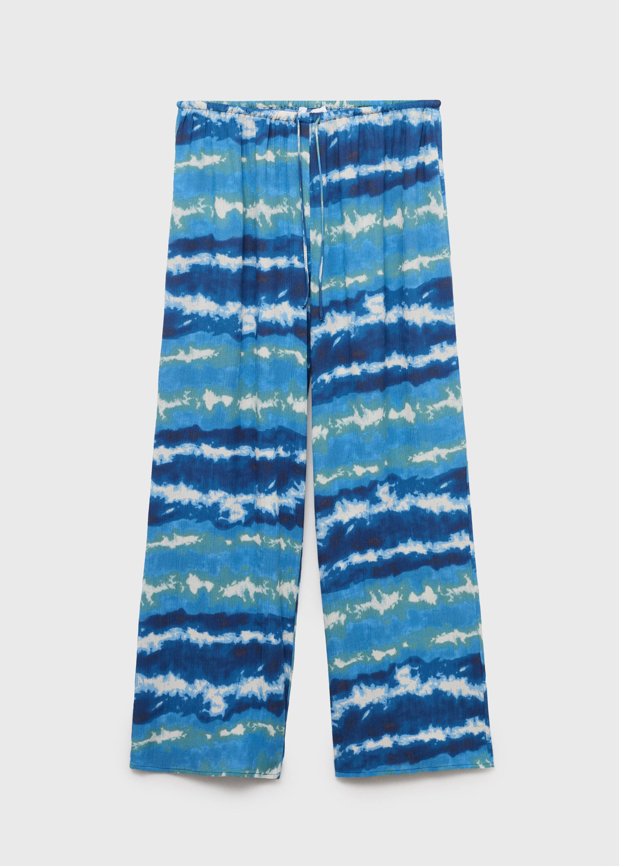 Trousers with tie-dye print - Article without model