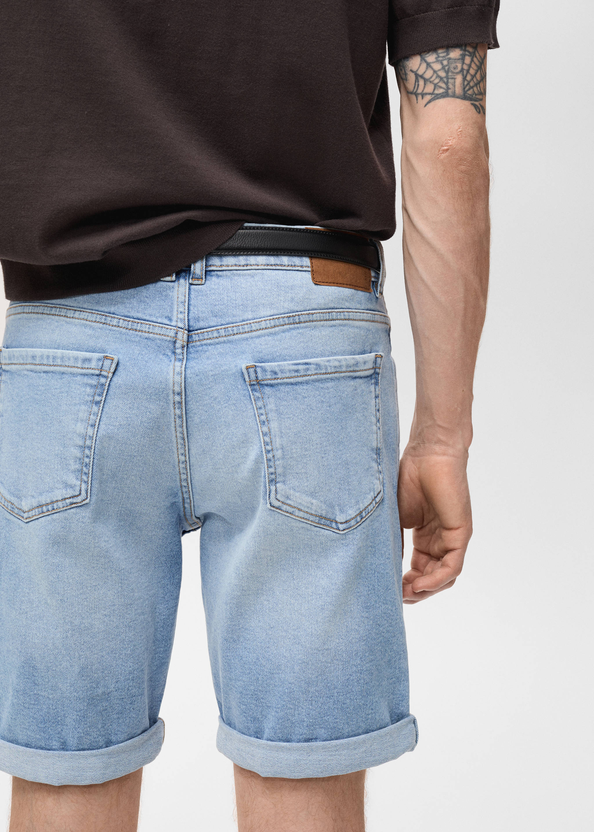 Bermuda en jean slim fit - Détail de l'article 6