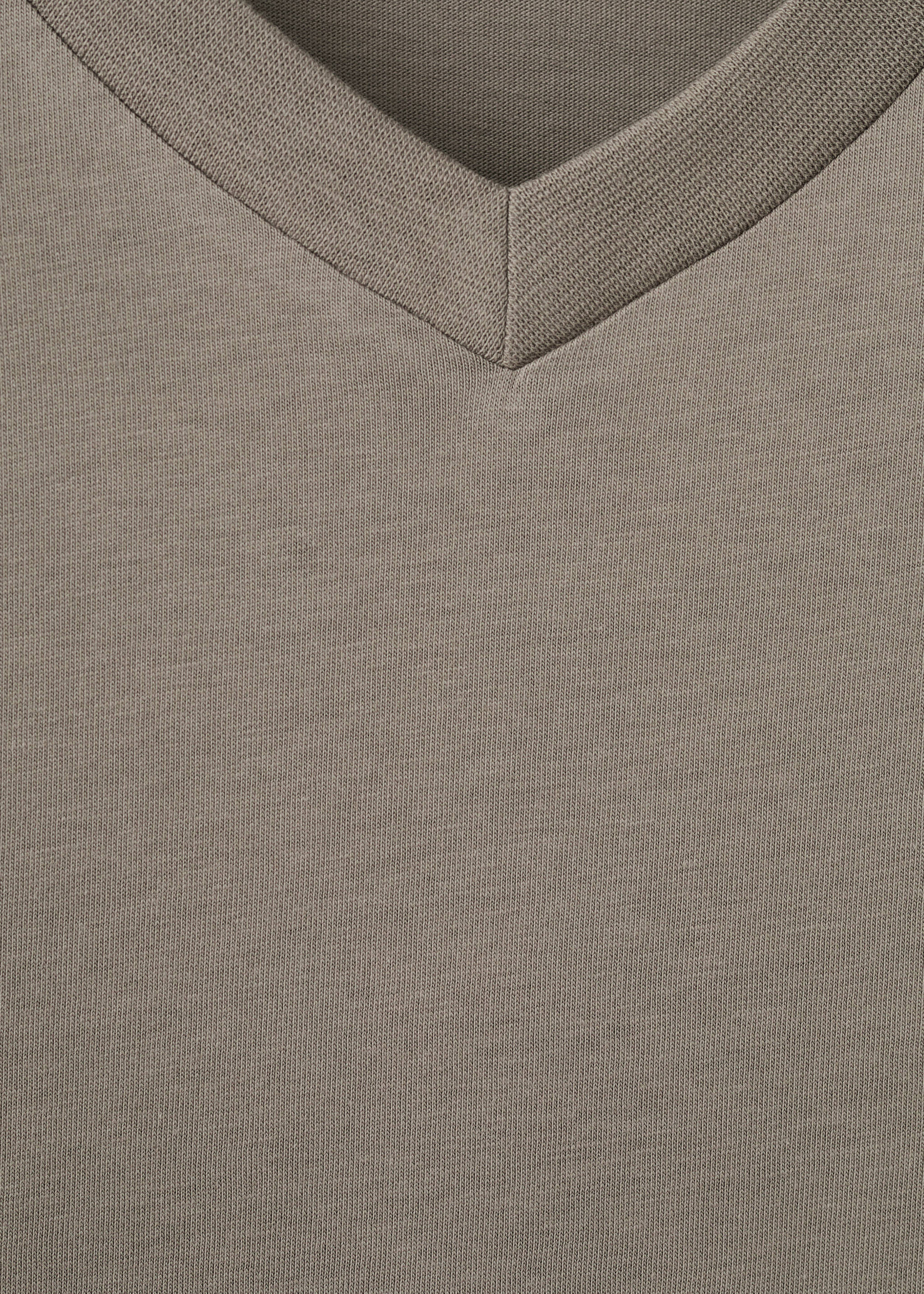 V-neck T-shirt - Details of the article 8
