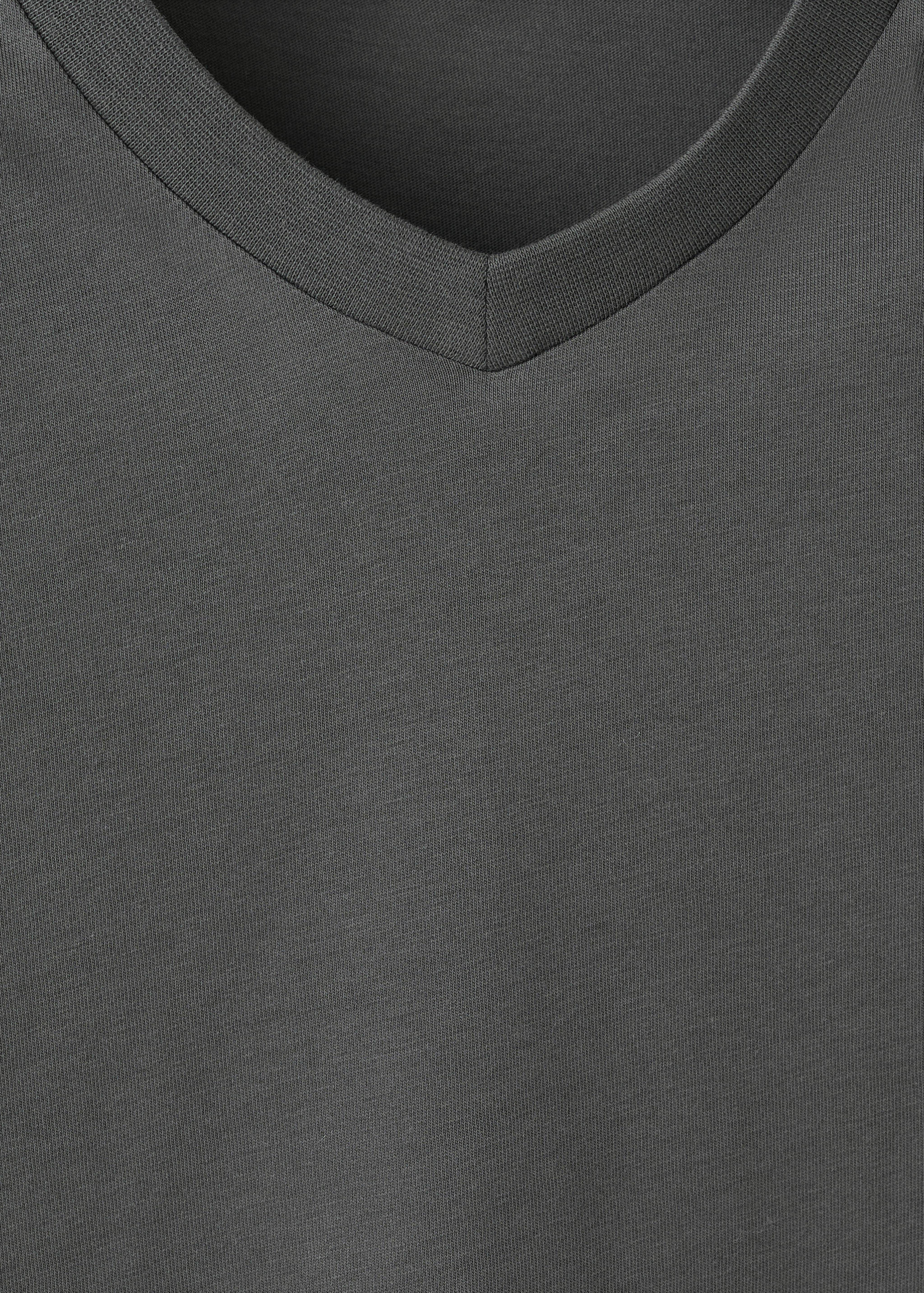 V-neck T-shirt - Details of the article 0