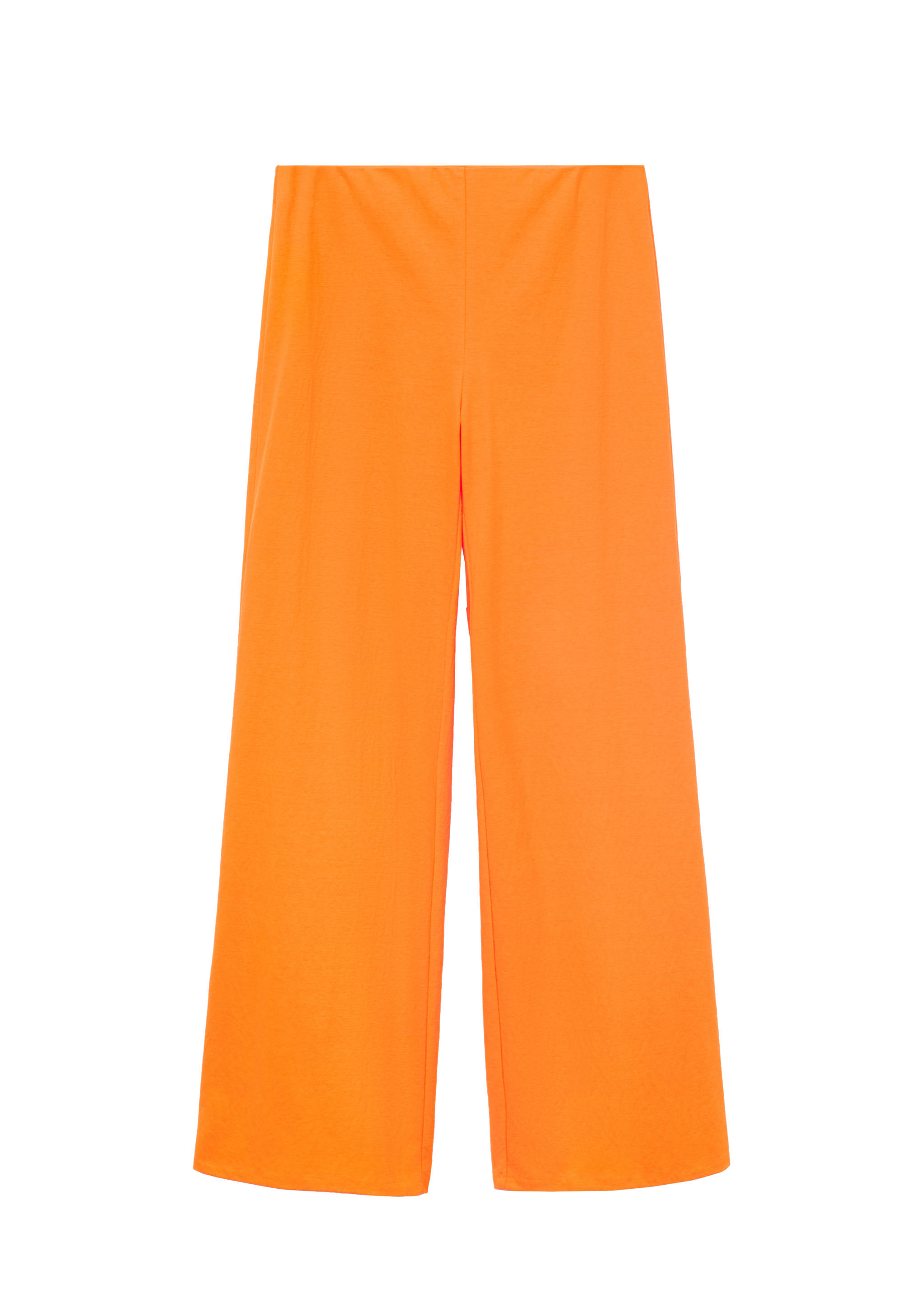 Flowy straight-fit trousers - Details of the article 7