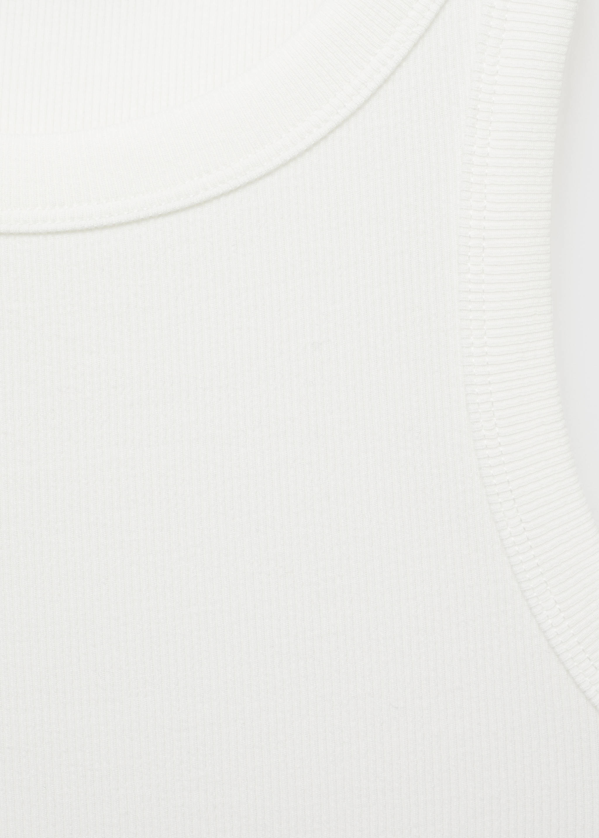 Top côtelé en coton - Détail de l'article 8