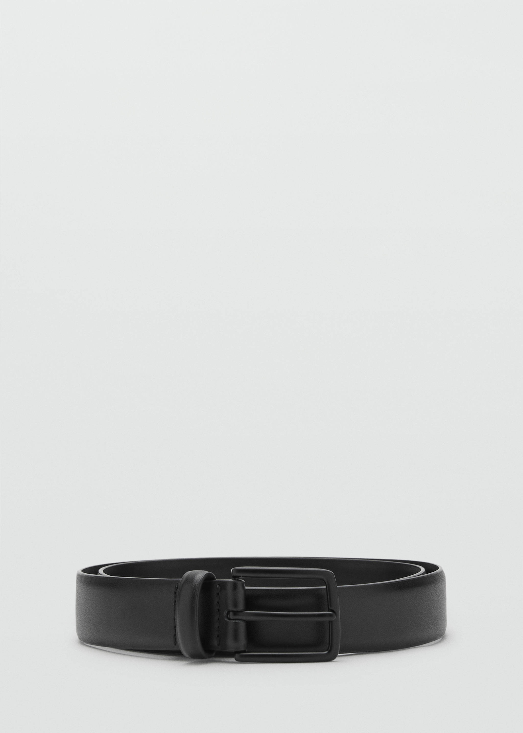 Buckle leather belt - Article without model