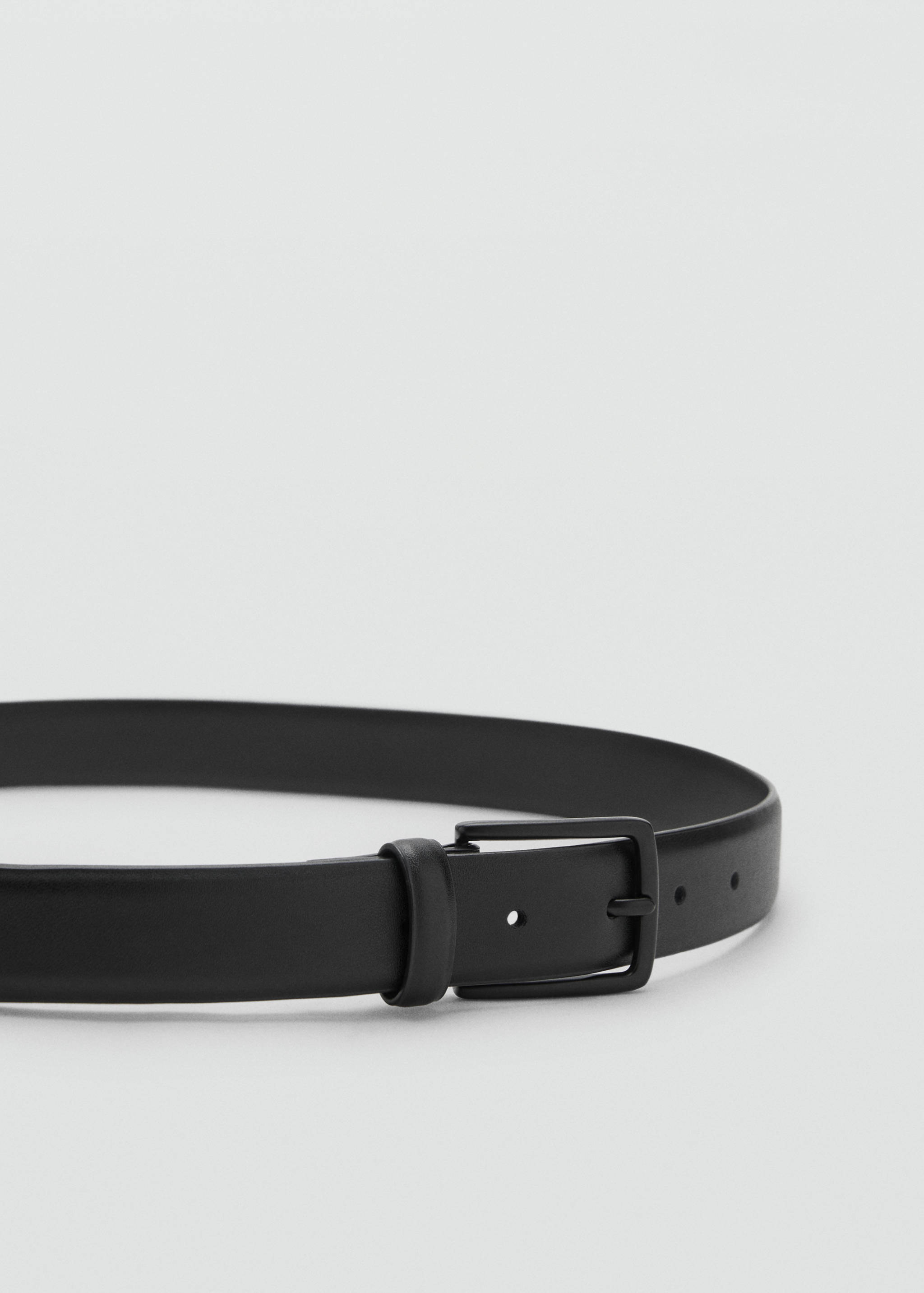 Buckle leather belt - Details of the article 1