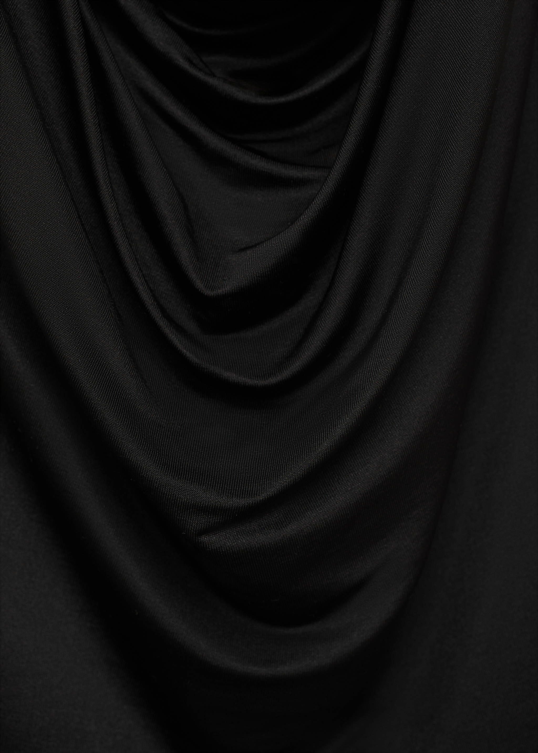 Draperad klänning med bar rygg - Detaljer om artikeln 8