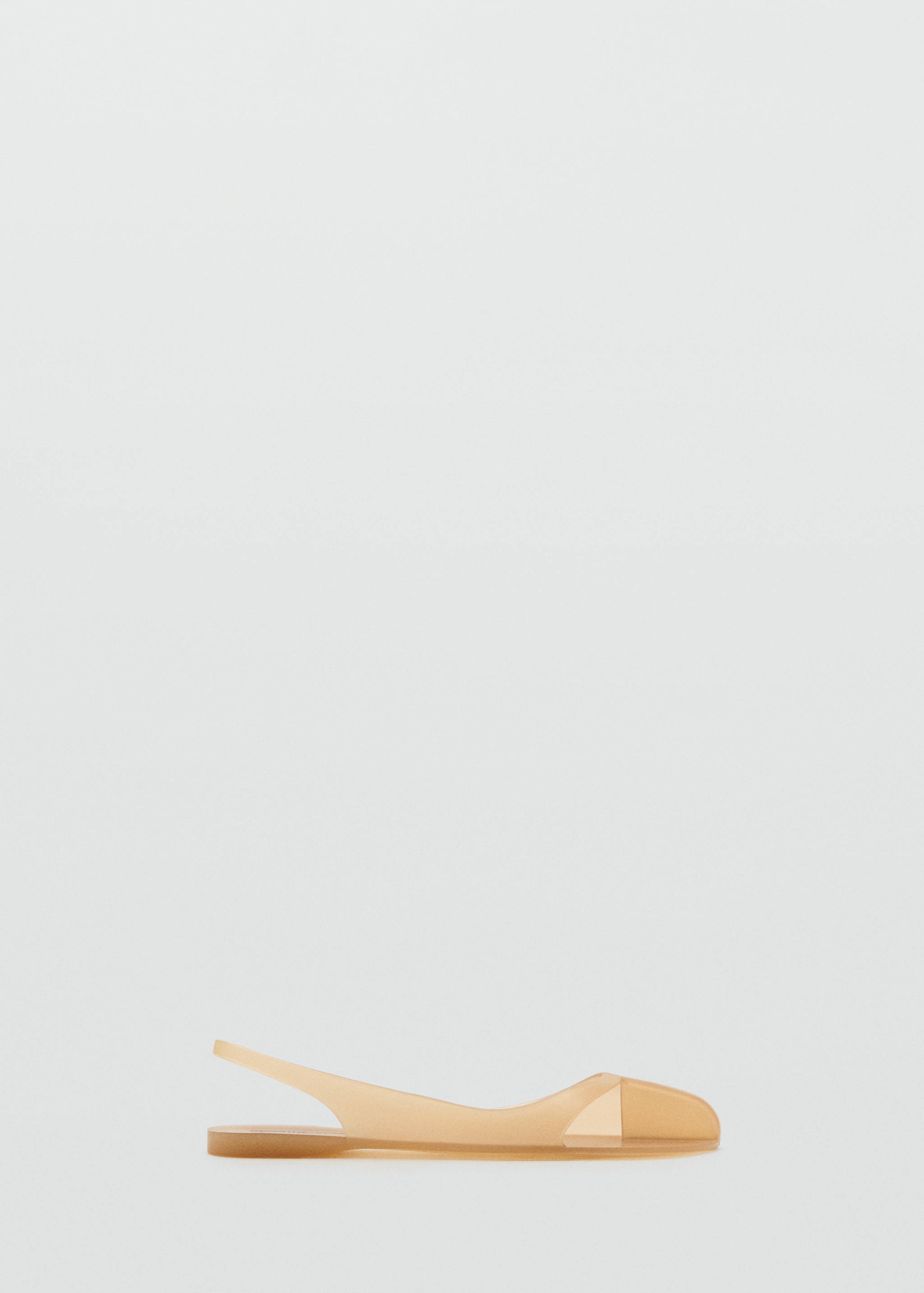 Rubberised slingback shoe - Article without model