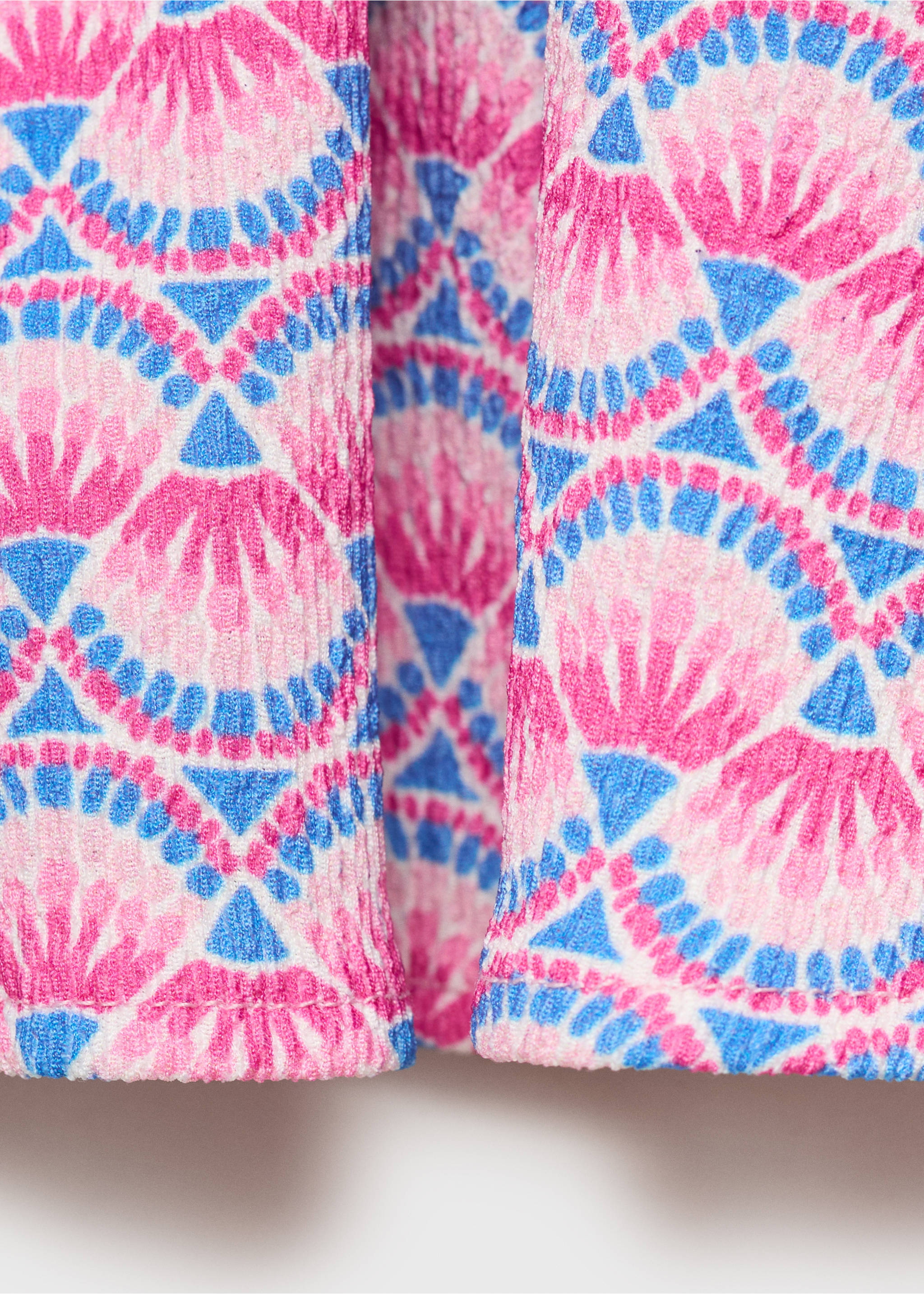 Printrock mit Rüschen - Detail des Artikels 0, Rosa. Ref: 17051252-00.