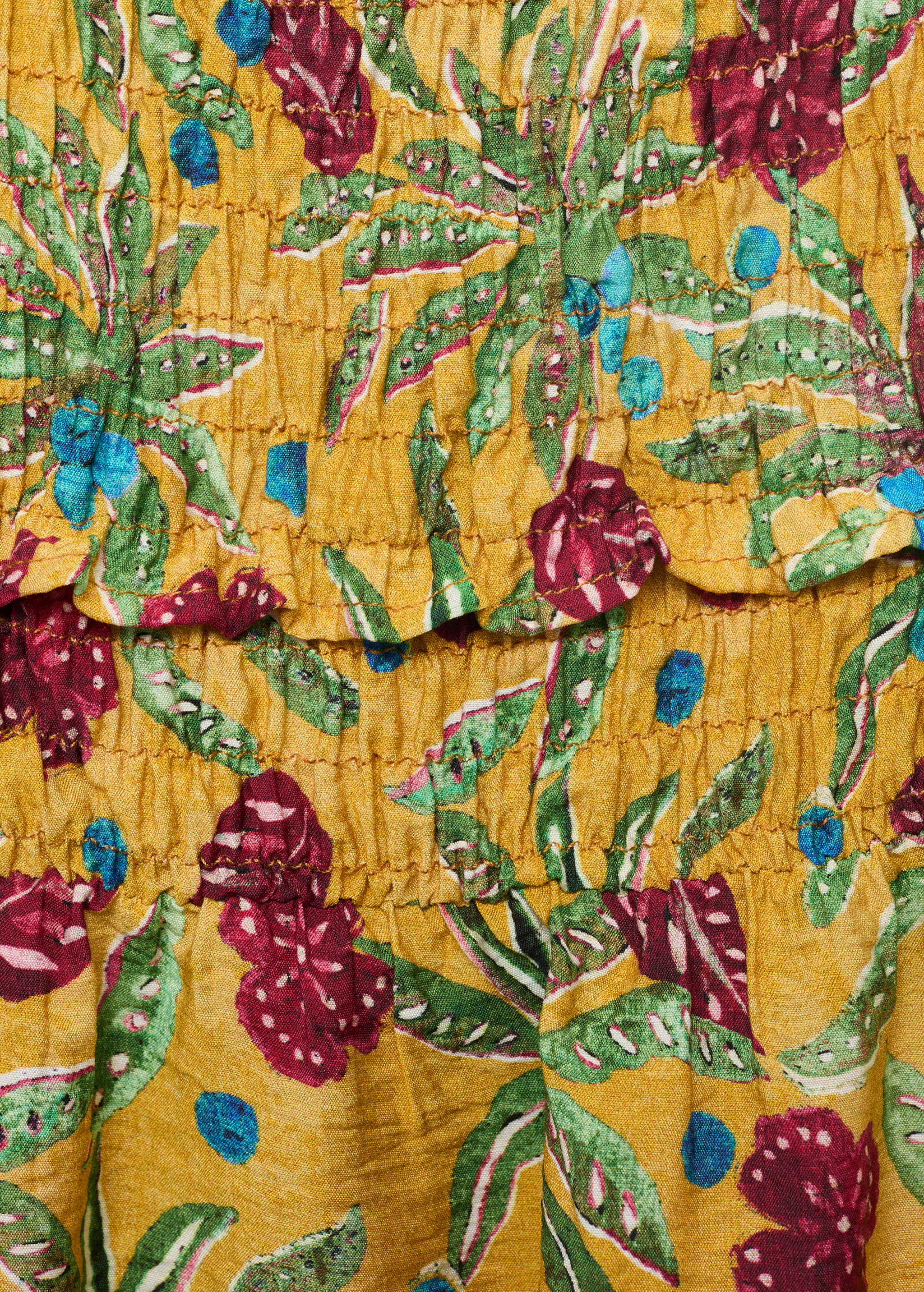 Robe froncée imprimée - Détail de l'article 8