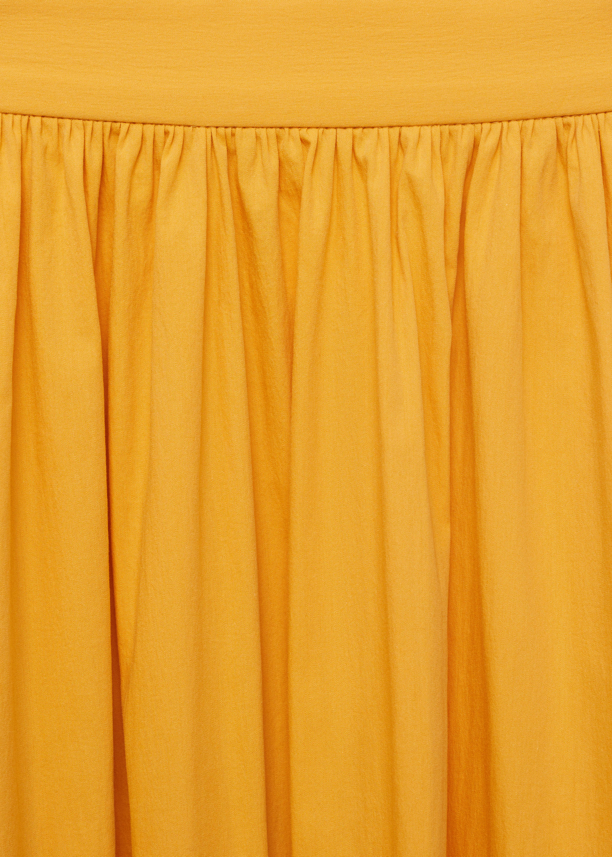 Long gathered skirt - Details of the article 8