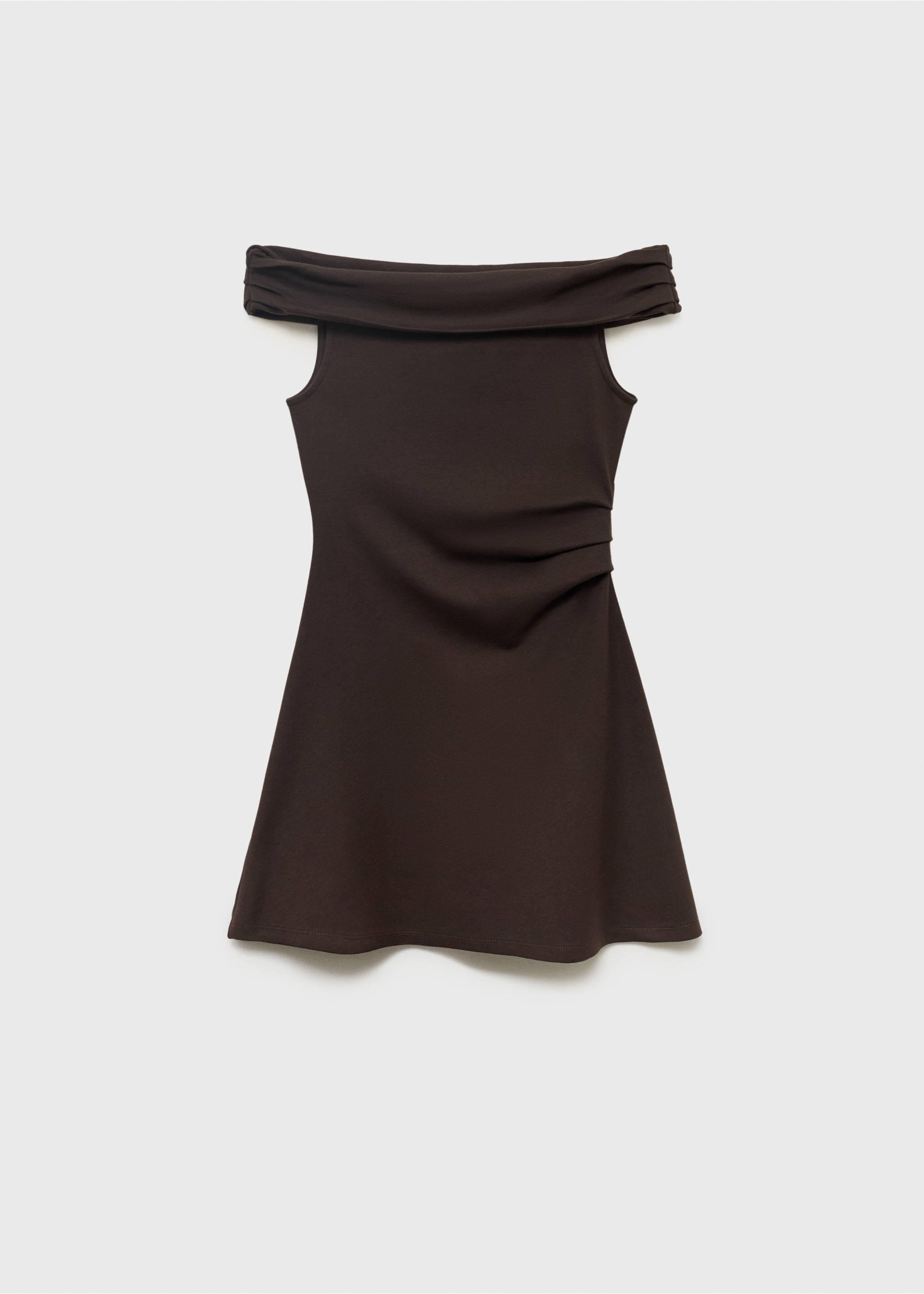 Strapless dress - Article without model, Brown. Ref: 17051261-00.