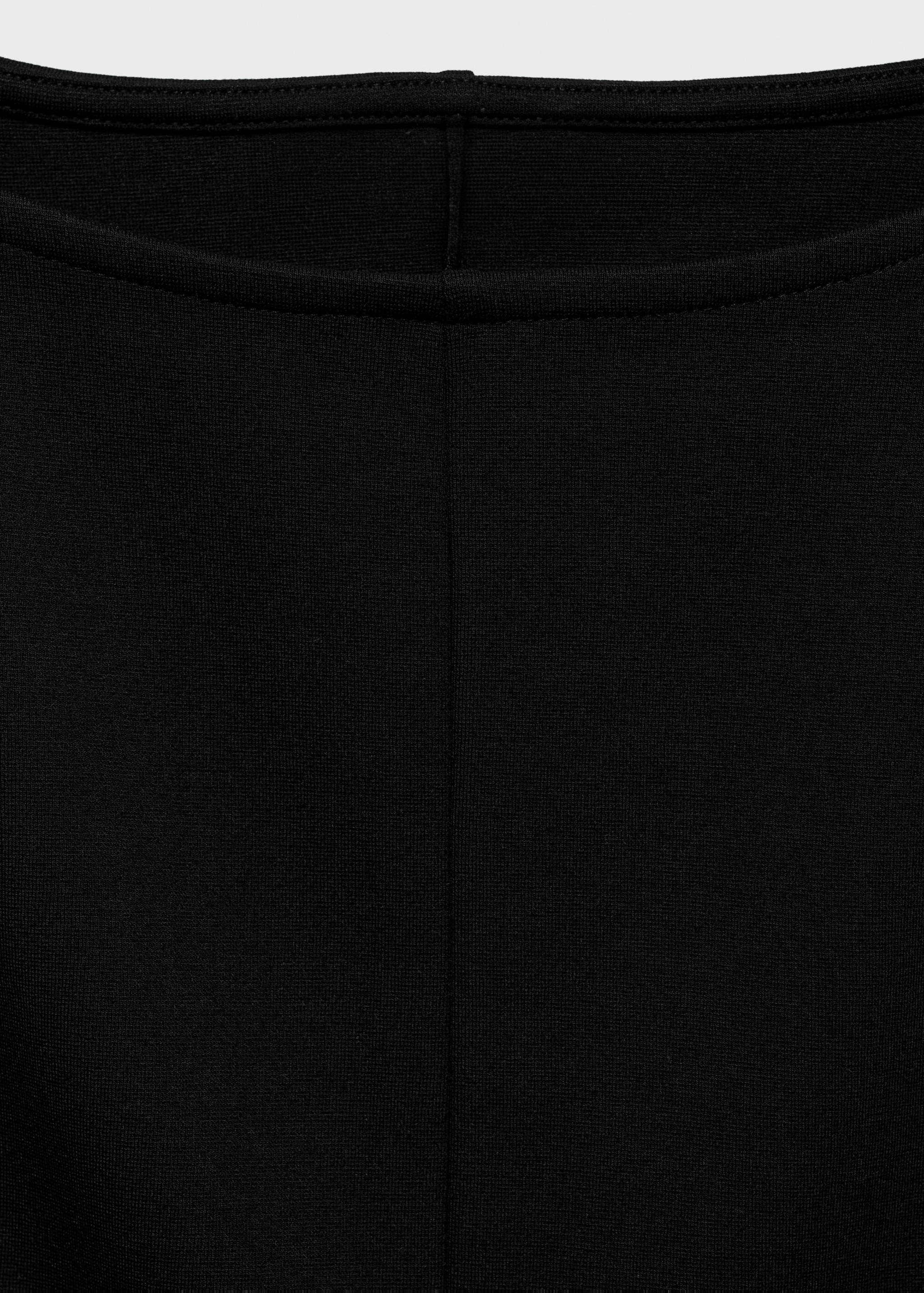 Peplum top with seam detail - Details of the article 8