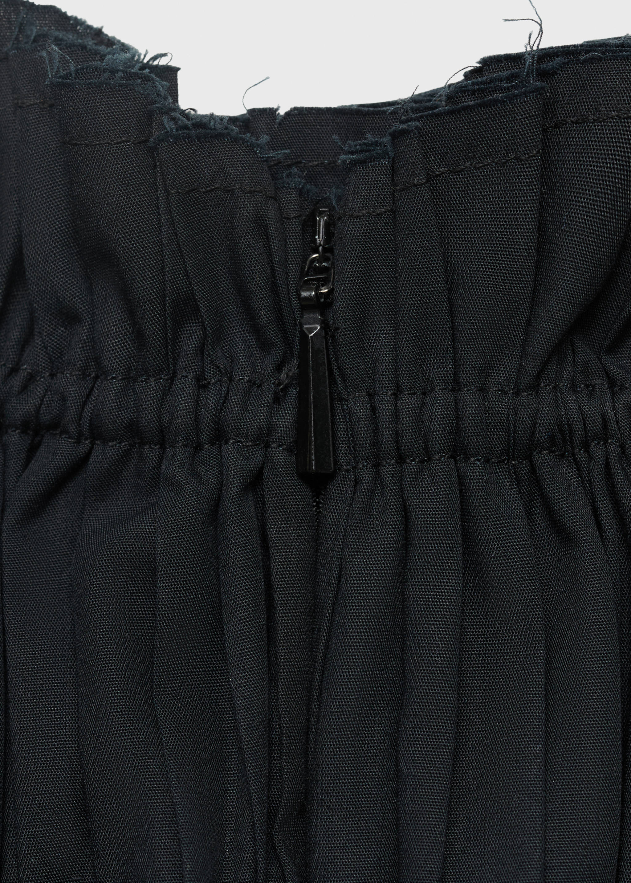Ruched strapless top - Details of the article 0