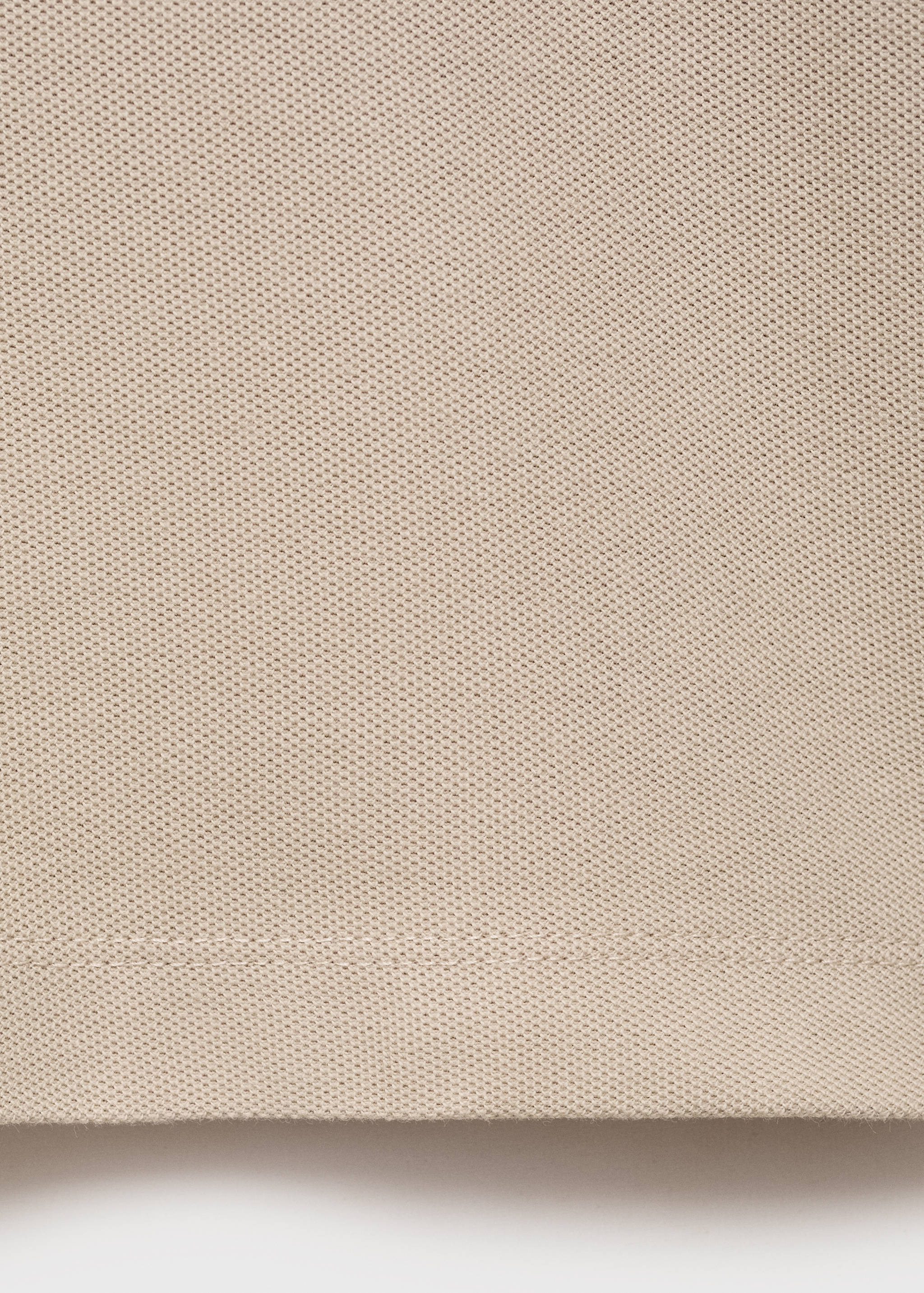 Regular-fit cotton piqué polo shirt - Details of the article 0