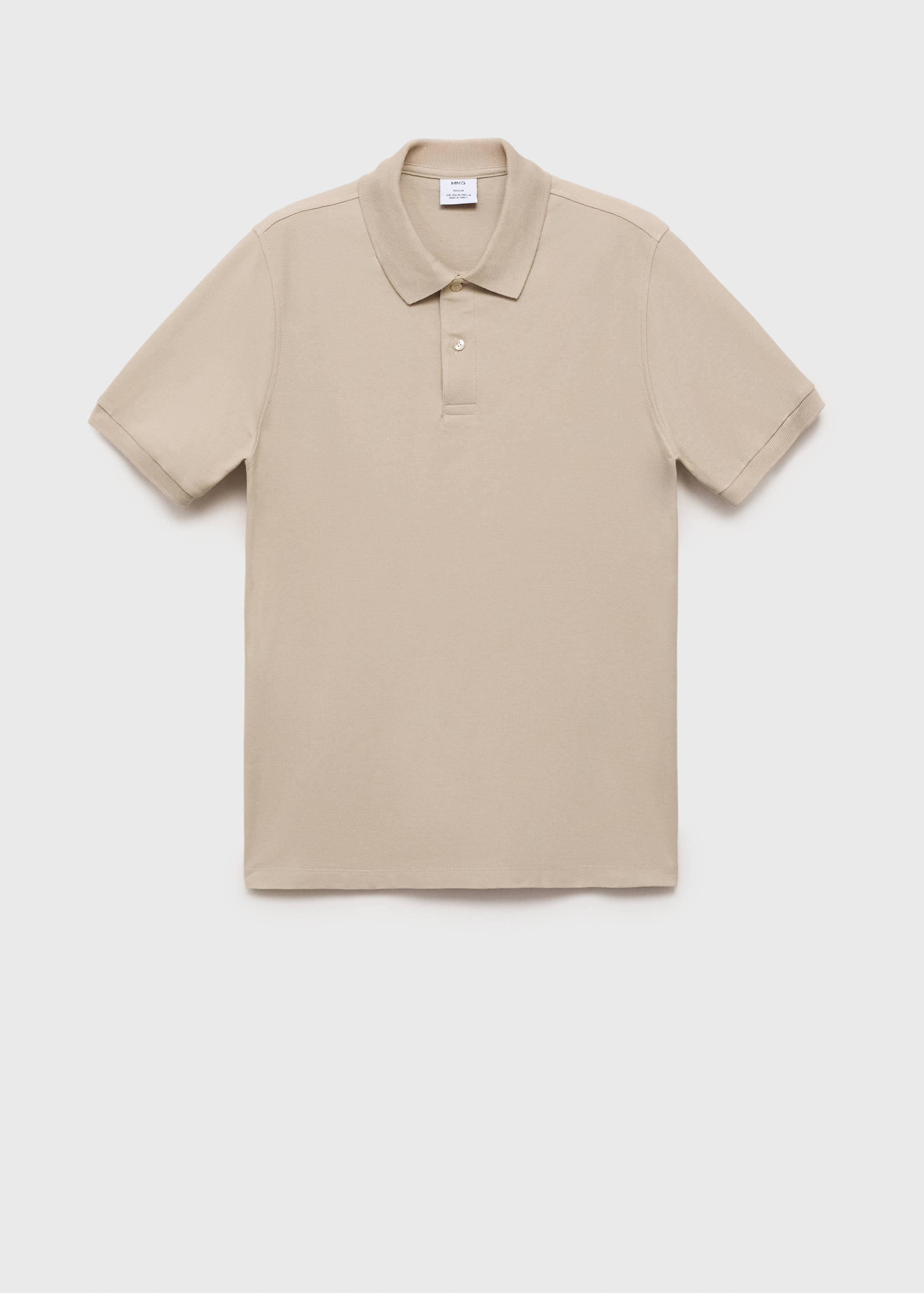 Regular-Fit-Poloshirt aus Baumwoll-Piqué - Artikel ohne Model